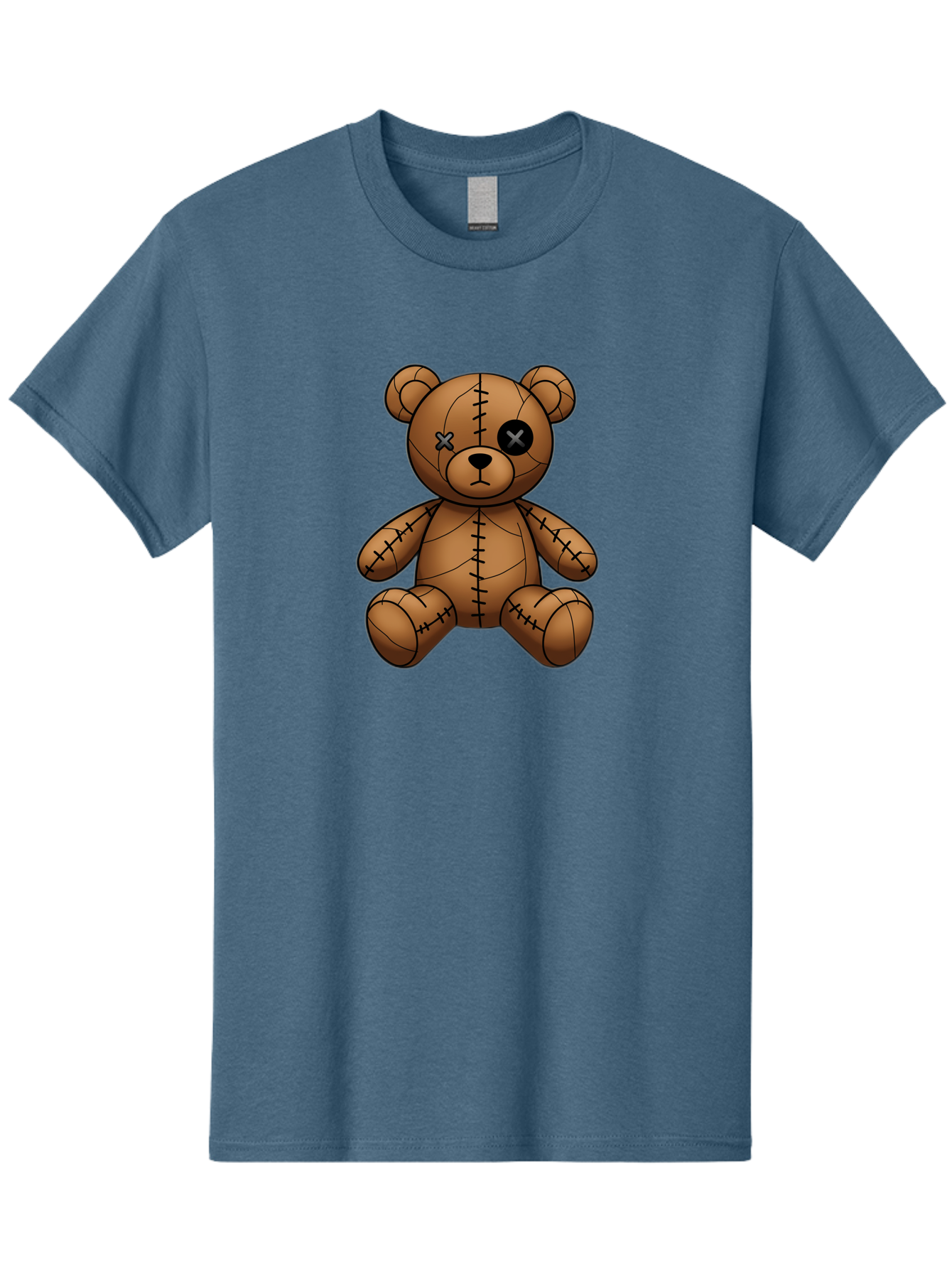 Voodoo-Teddy-Bear-9 Men'S Graphic Tee, 100% Cotton, Comfortable Casual Summer Wear, Machine Washable, Vintage Camera, Old Camera, Antique Camera, Black Camera, Classic Photography, Photography Equipment, Nostalgic Device, Film Camera, Bag087