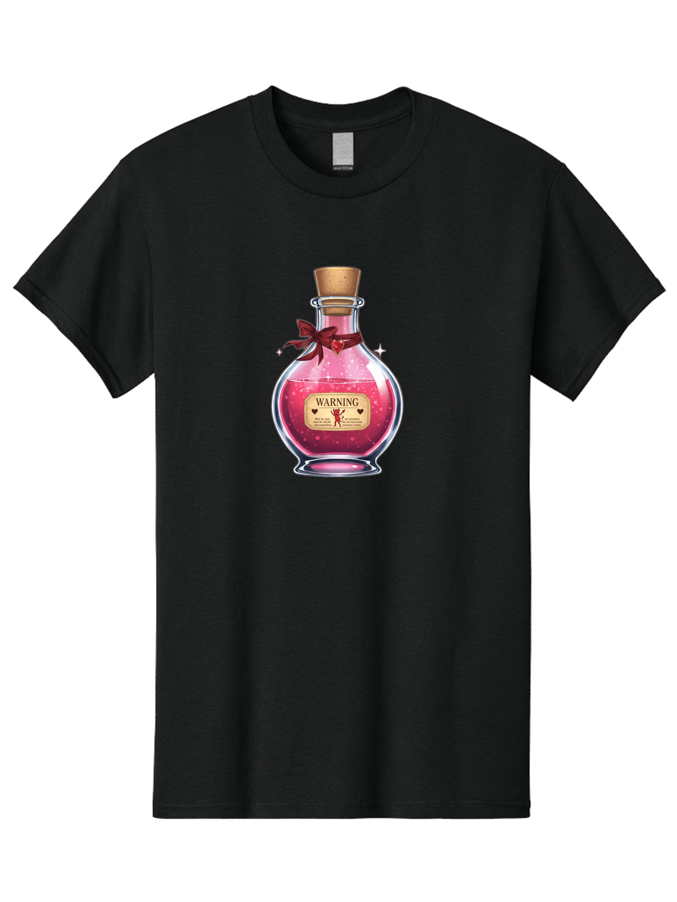 Warning-Love-Potion Men'S Graphic Tee, 100% Cotton, Comfortable Casual Summer Wear, Machine Washable, Vintage Camera, Old Camera, Antique Camera, Black Camera, Classic Photography, Photography Equipment, Nostalgic Device, Film Camera, Bag093