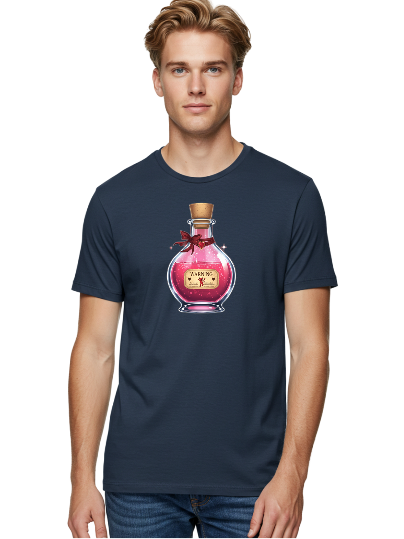 Warning-Love-Potion Men'S Graphic Tee, 100% Cotton, Comfortable Casual Summer Wear, Machine Washable, Vintage Camera, Old Camera, Antique Camera, Black Camera, Classic Photography, Photography Equipment, Nostalgic Device, Film Camera, Bag093