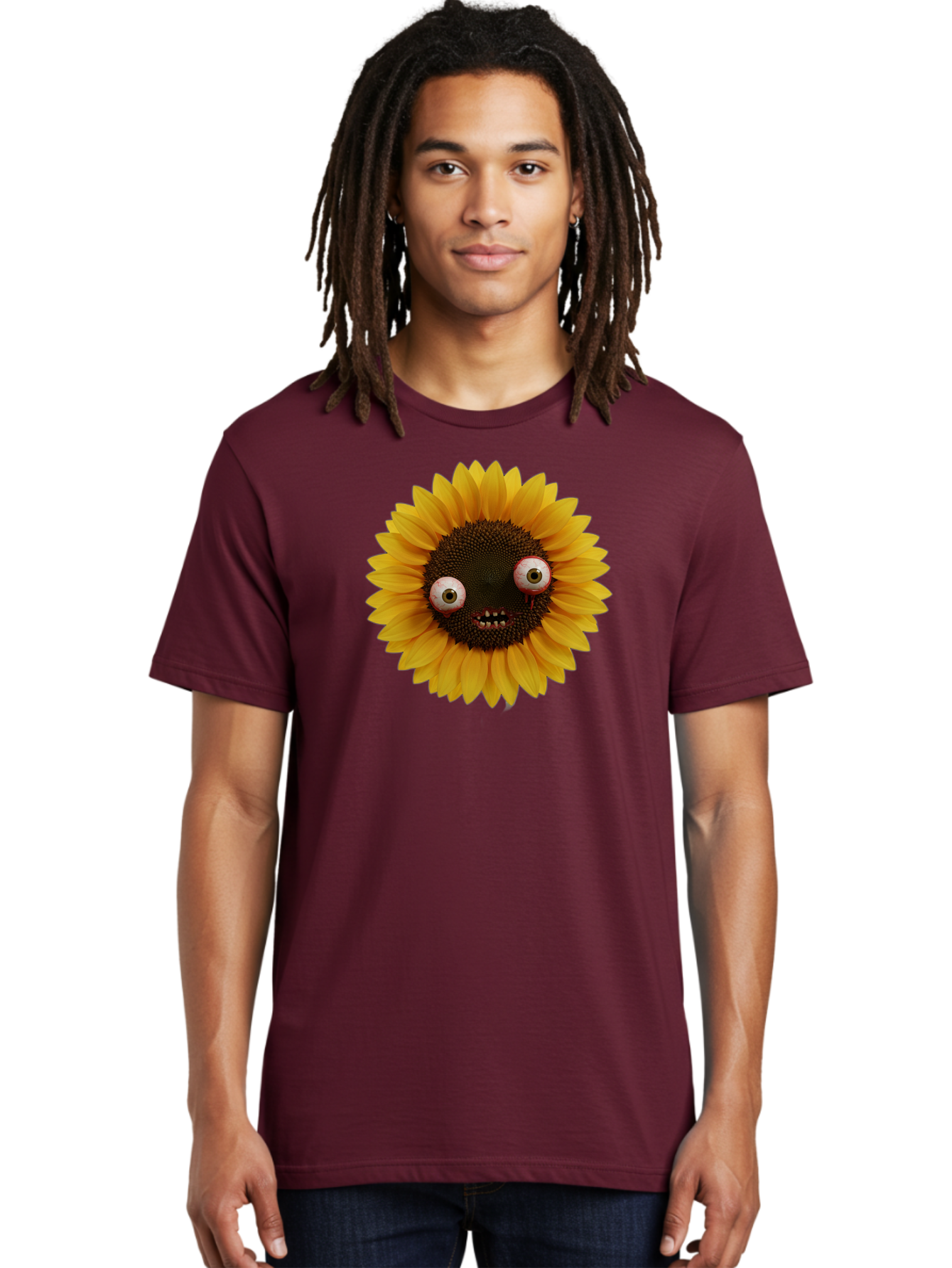 Zombie-Sunflower Men'S Graphic Tee, 100% Cotton, Comfortable Casual Summer Wear, Machine Washable, Vintage Camera, Old Camera, Antique Camera, Black Camera, Classic Photography, Photography Equipment, Nostalgic Device, Film Camera, Camera Art Bag099