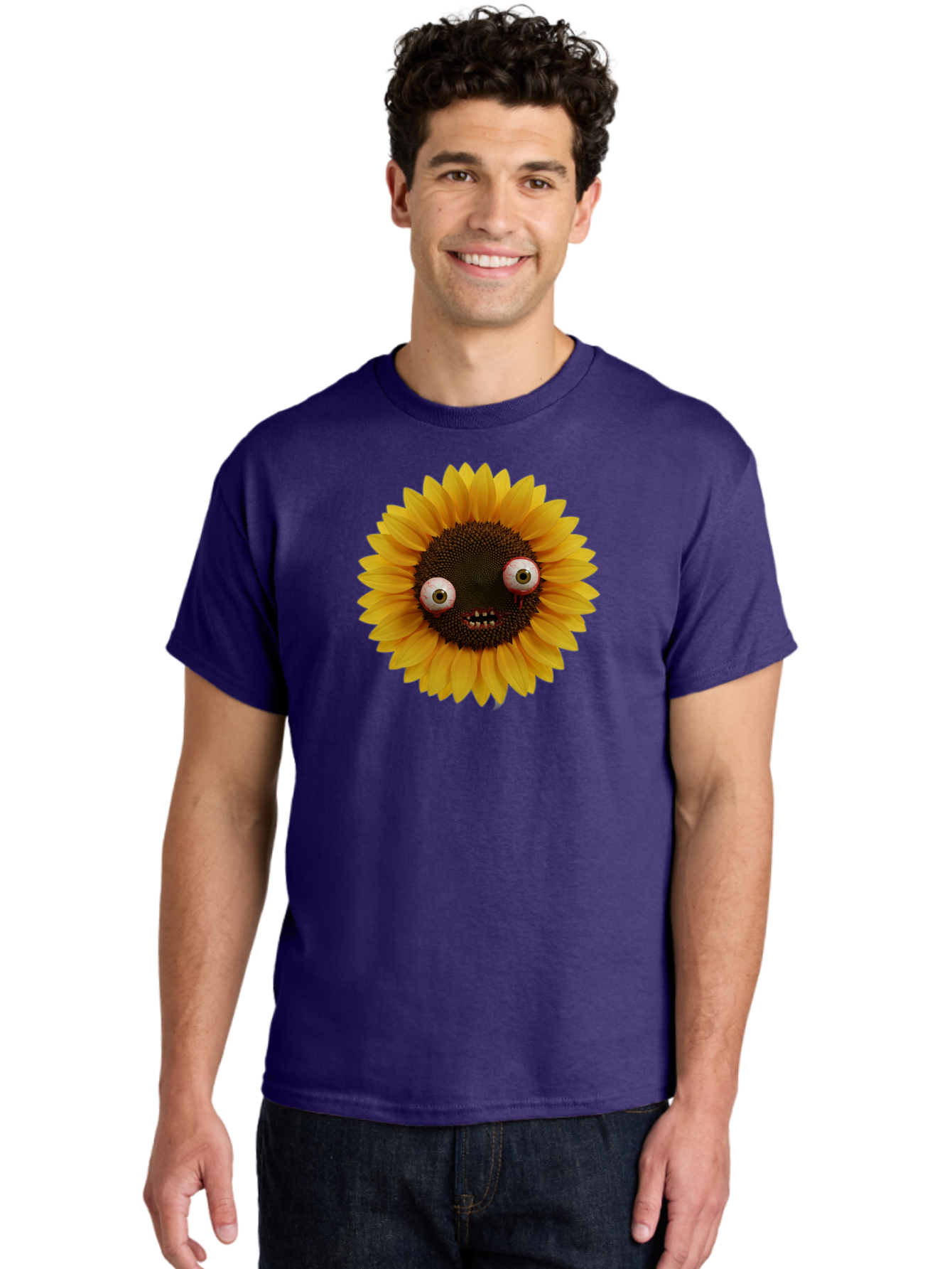 Zombie-Sunflower Men'S Graphic Tee, 100% Cotton, Comfortable Casual Summer Wear, Machine Washable, Vintage Camera, Old Camera, Antique Camera, Black Camera, Classic Photography, Photography Equipment, Nostalgic Device, Film Camera, Camera Art Bag099