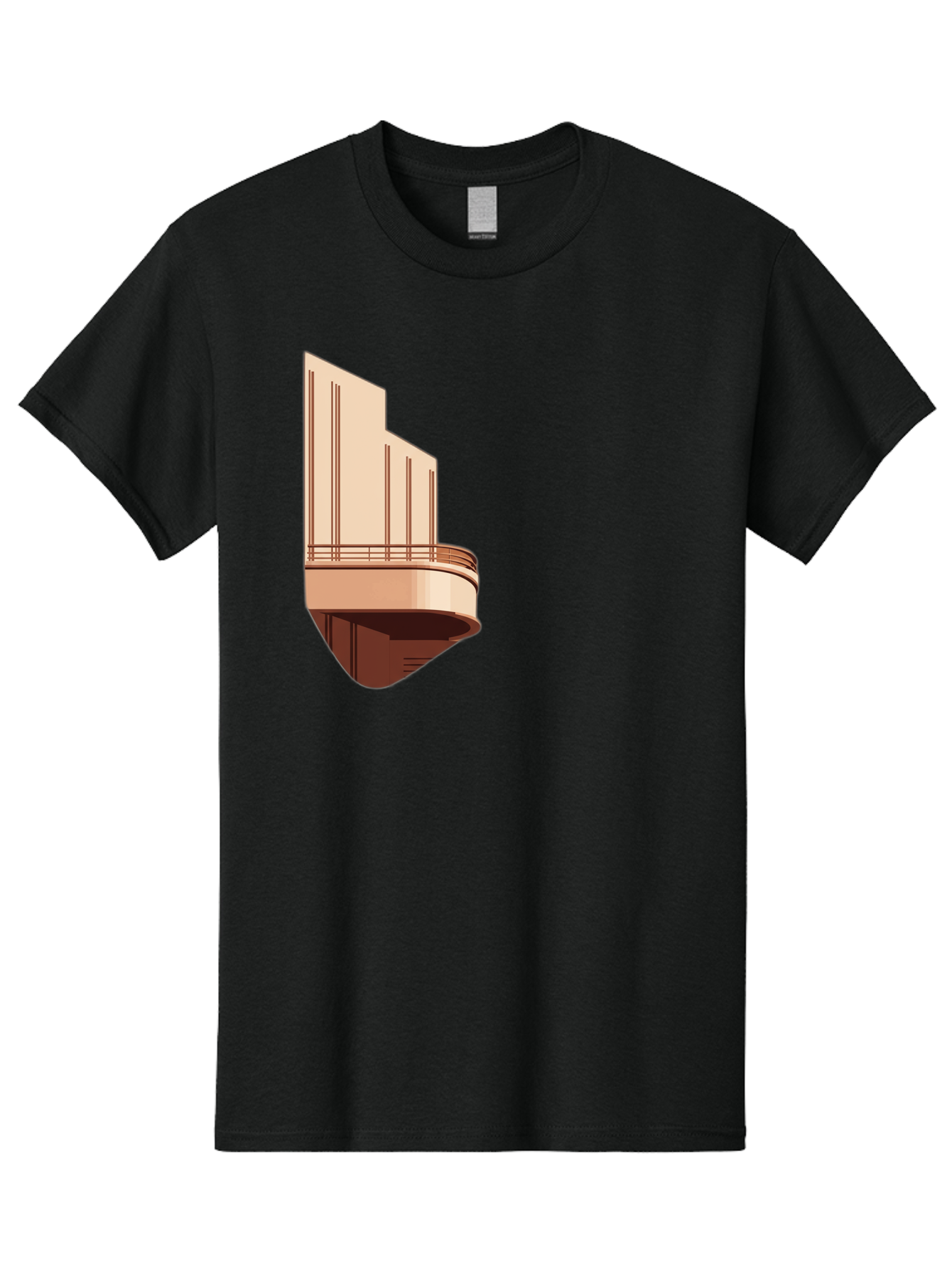 3D-Balcony-Graphic Men'S Graphic Tee, 100% Cotton, Comfortable Casual Summer Wear, Machine Washable, Vintage Camera, Old Camera, Antique Camera, Black Camera, Classic Photography, Photography Equipment, Nostalgic Device, Film Camera, Bag104