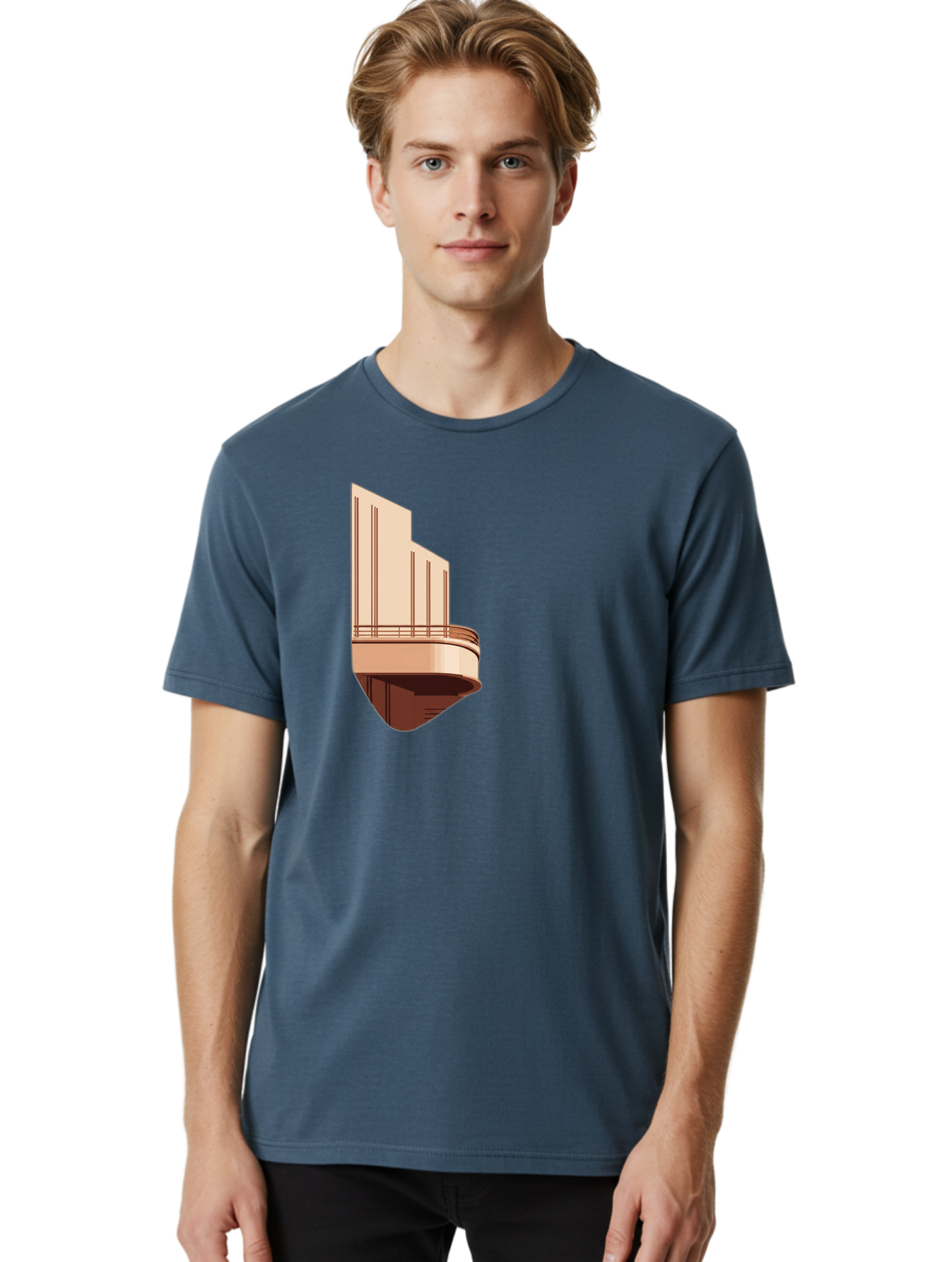 3D-Balcony-Graphic Men'S Graphic Tee, 100% Cotton, Comfortable Casual Summer Wear, Machine Washable, Vintage Camera, Old Camera, Antique Camera, Black Camera, Classic Photography, Photography Equipment, Nostalgic Device, Film Camera, Bag104