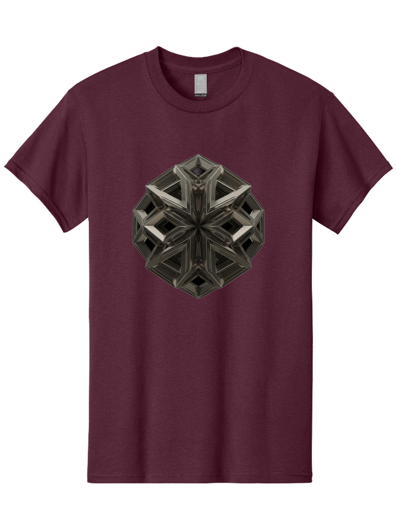 3D-Fractal-Star Men'S Graphic Tee, 100% Cotton, Comfortable Casual Summer Wear, Machine Washable, Vintage Camera, Old Camera, Antique Camera, Black Camera, Classic Photography, Photography Equipment, Nostalgic Device, Film Camera, Camera Art Bag105