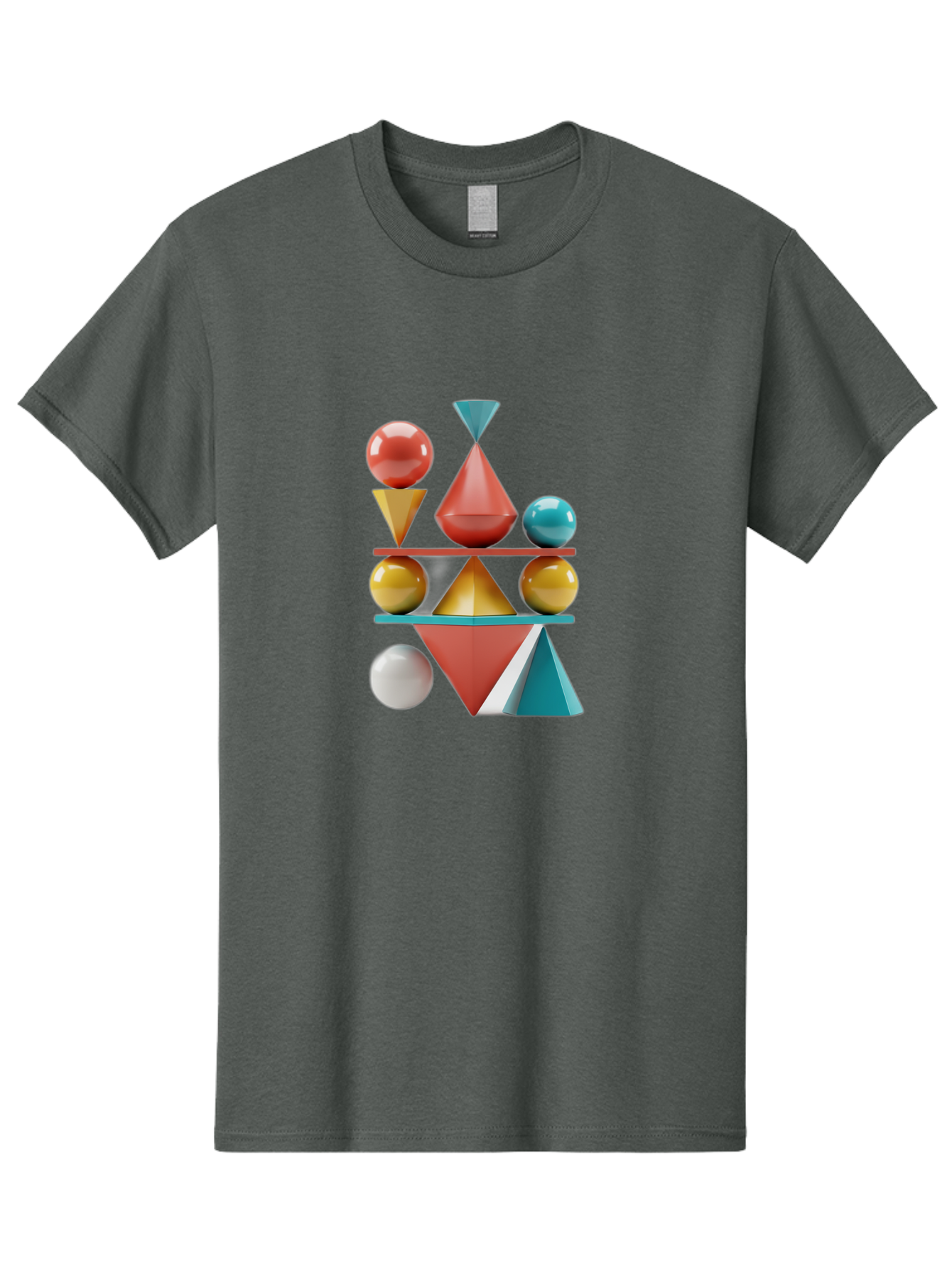 3D-Geometric-Shapes Men'S Graphic Tee, 100% Cotton, Comfortable Casual Summer Wear, Machine Washable, Vintage Camera, Old Camera, Antique Camera, Black Camera, Classic Photography, Photography Equipment, Nostalgic Device, Film Camera, Bag106