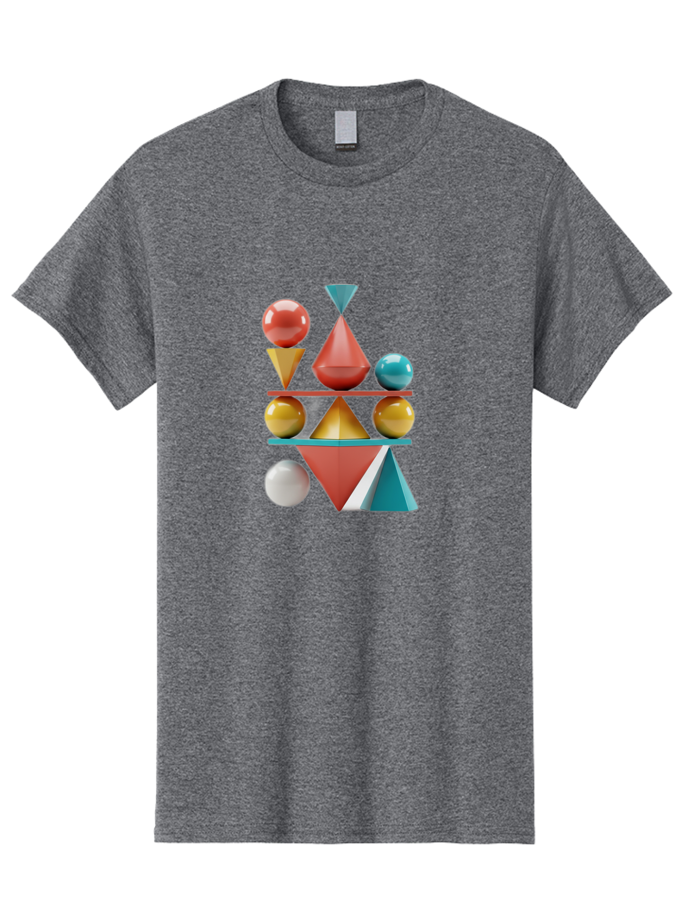 3D-Geometric-Shapes Men'S Graphic Tee, 100% Cotton, Comfortable Casual Summer Wear, Machine Washable, Vintage Camera, Old Camera, Antique Camera, Black Camera, Classic Photography, Photography Equipment, Nostalgic Device, Film Camera, Bag106