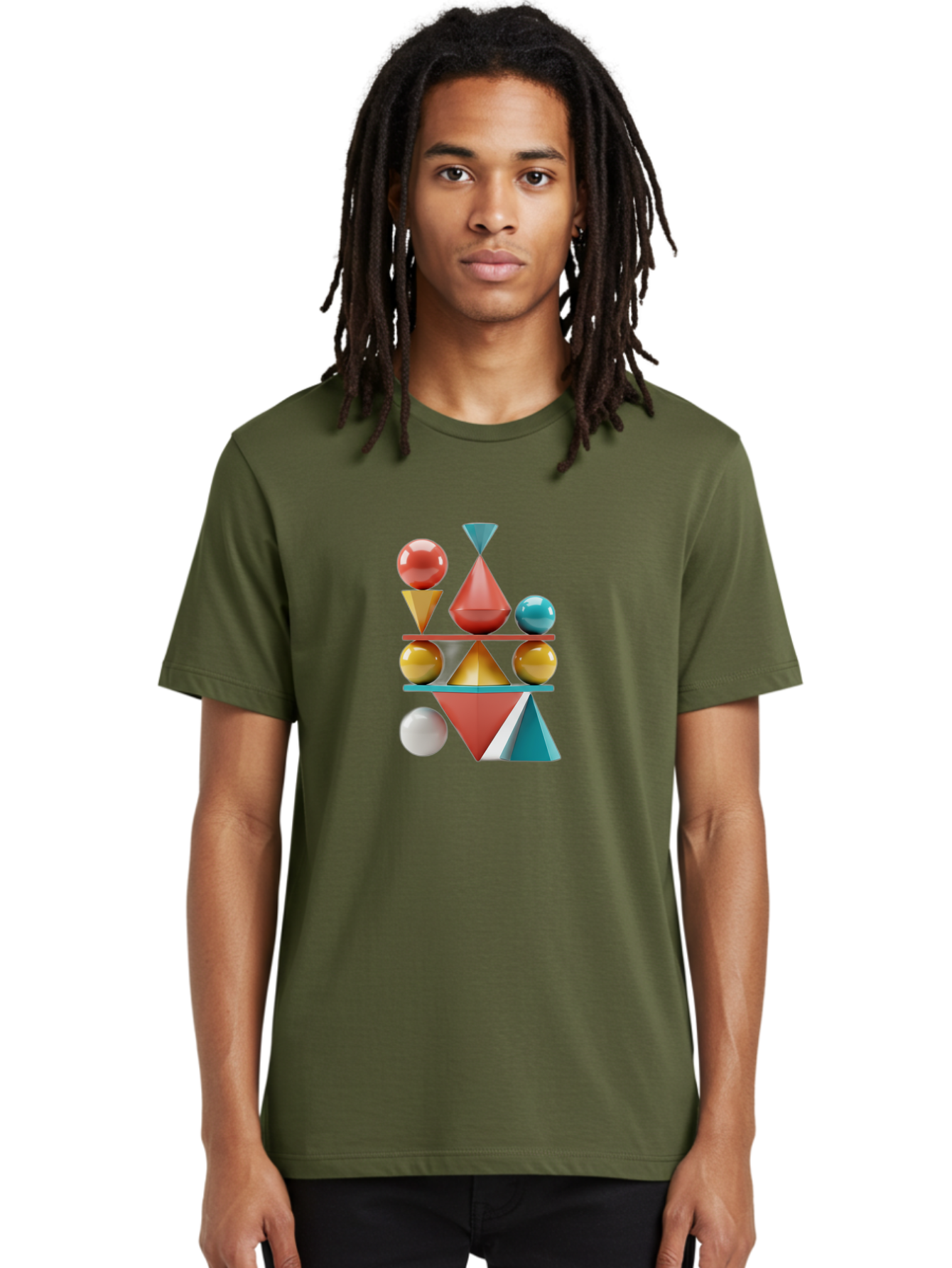 3D-Geometric-Shapes Men'S Graphic Tee, 100% Cotton, Comfortable Casual Summer Wear, Machine Washable, Vintage Camera, Old Camera, Antique Camera, Black Camera, Classic Photography, Photography Equipment, Nostalgic Device, Film Camera, Bag106
