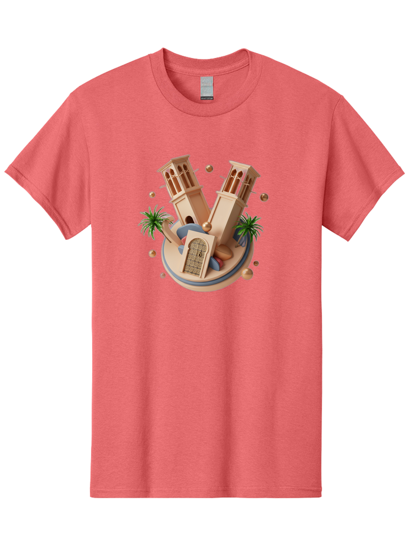 3D-Mosque-Towers Men'S Graphic Tee, 100% Cotton, Comfortable Casual Summer Wear, Machine Washable, Vintage Camera, Old Camera, Antique Camera, Black Camera, Classic Photography, Photography Equipment, Nostalgic Device, Film Camera, Camera Art Bag109