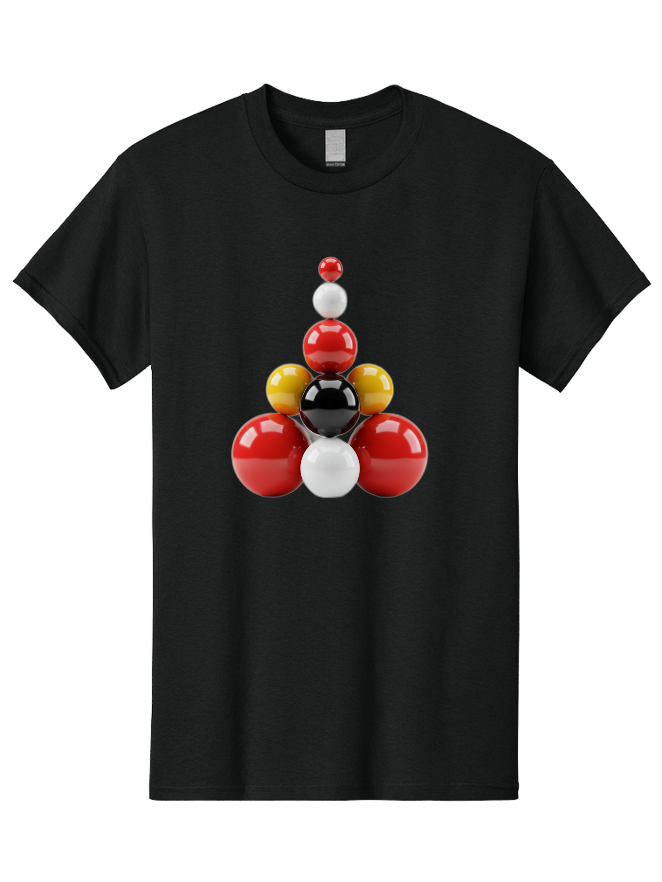 3D-Spheres-Pyramid Men'S Graphic Tee, 100% Cotton, Comfortable Casual Summer Wear, Machine Washable, Vintage Camera, Old Camera, Antique Camera, Black Camera, Classic Photography, Photography Equipment, Nostalgic Device, Film Camera, Bag113