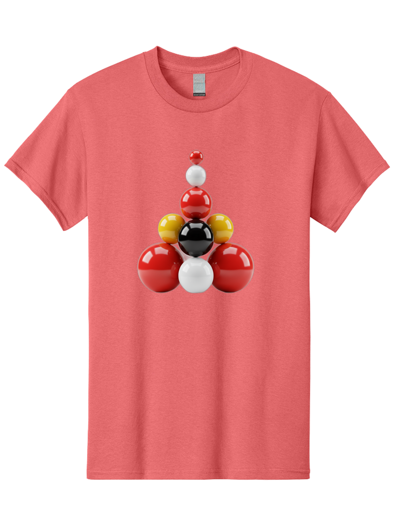 3D-Spheres-Pyramid Men'S Graphic Tee, 100% Cotton, Comfortable Casual Summer Wear, Machine Washable, Vintage Camera, Old Camera, Antique Camera, Black Camera, Classic Photography, Photography Equipment, Nostalgic Device, Film Camera, Bag113