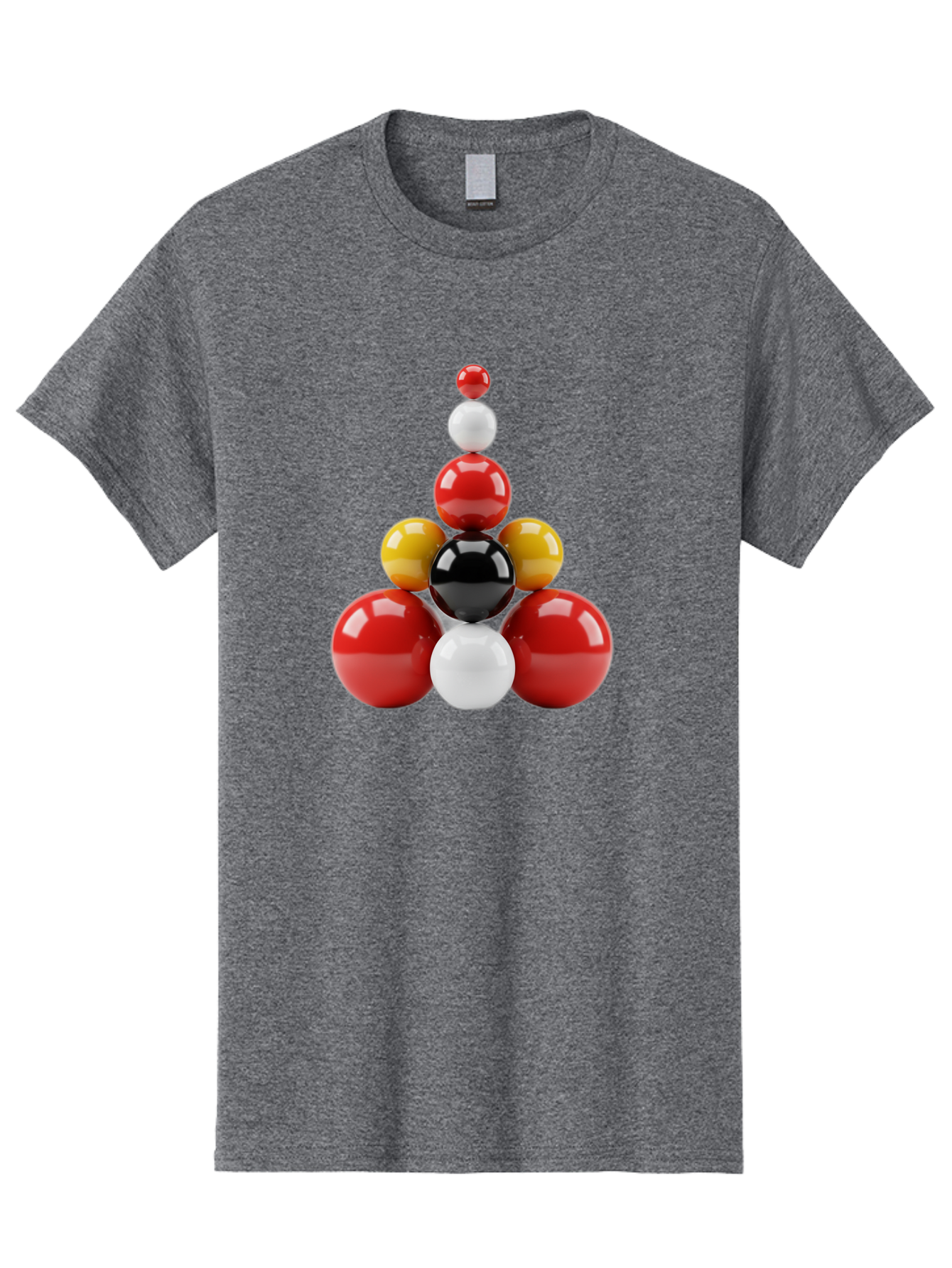 3D-Spheres-Pyramid Men'S Graphic Tee, 100% Cotton, Comfortable Casual Summer Wear, Machine Washable, Vintage Camera, Old Camera, Antique Camera, Black Camera, Classic Photography, Photography Equipment, Nostalgic Device, Film Camera, Bag113
