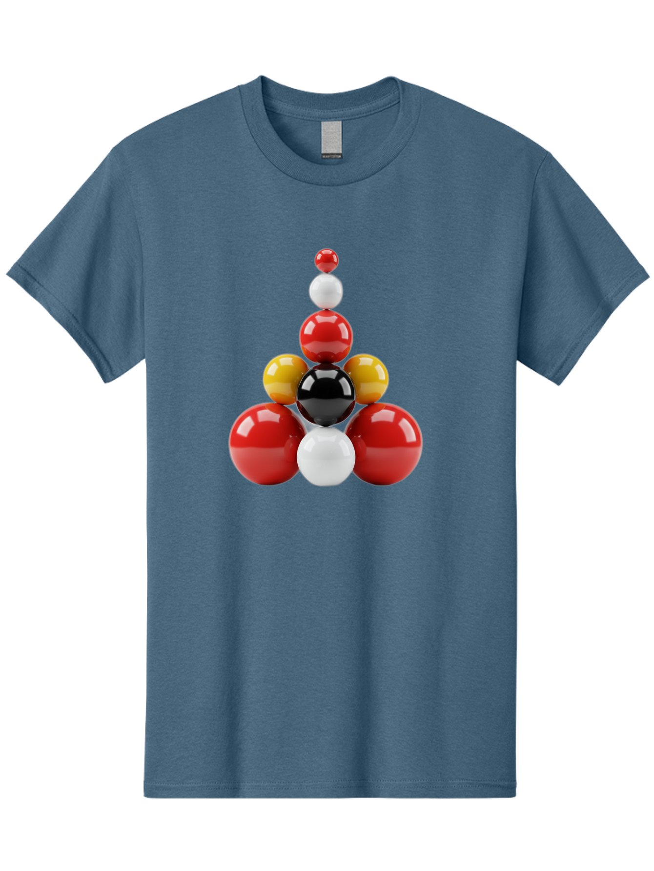 3D-Spheres-Pyramid Men'S Graphic Tee, 100% Cotton, Comfortable Casual Summer Wear, Machine Washable, Vintage Camera, Old Camera, Antique Camera, Black Camera, Classic Photography, Photography Equipment, Nostalgic Device, Film Camera, Bag113