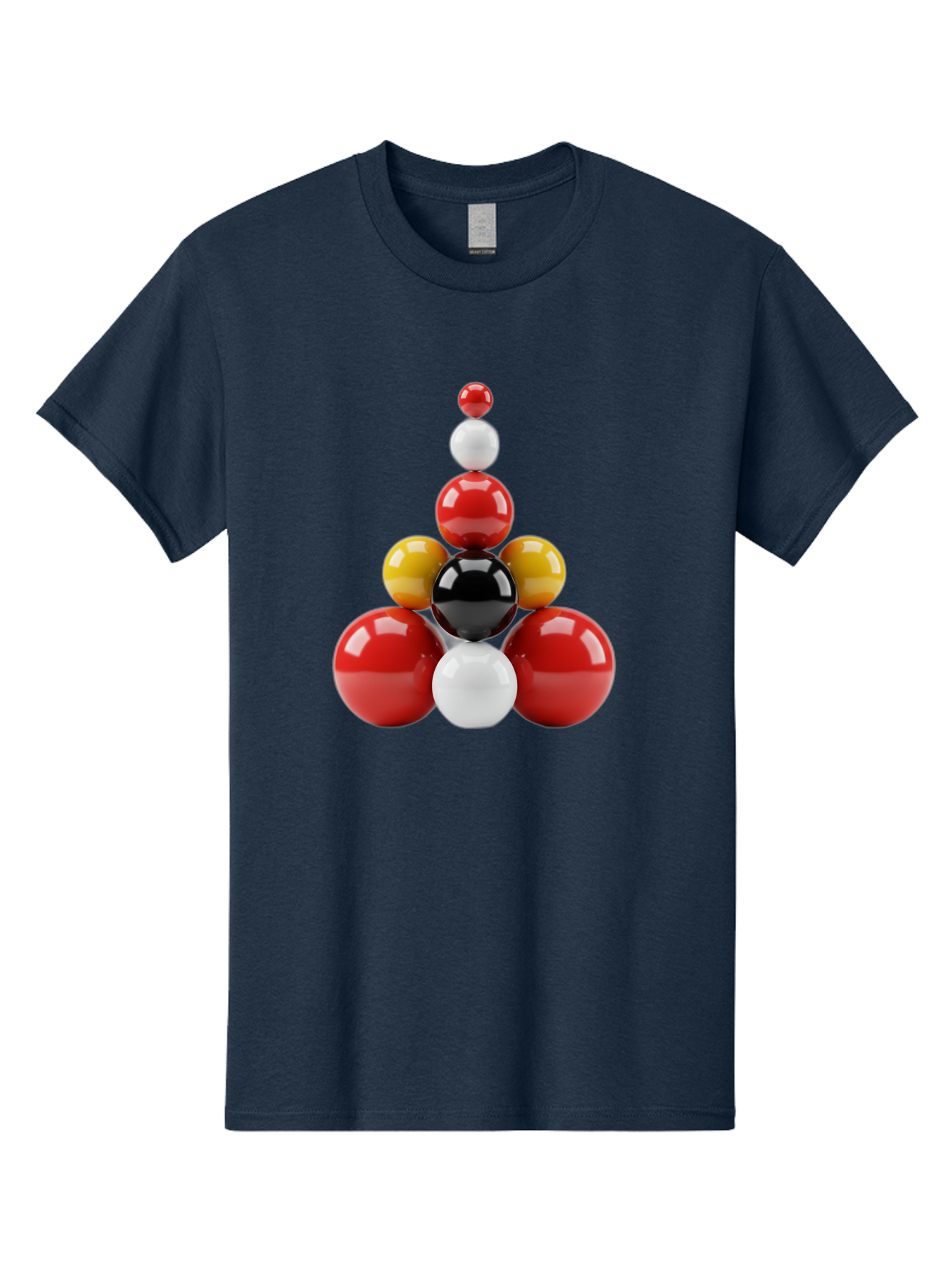 3D-Spheres-Pyramid Men'S Graphic Tee, 100% Cotton, Comfortable Casual Summer Wear, Machine Washable, Vintage Camera, Old Camera, Antique Camera, Black Camera, Classic Photography, Photography Equipment, Nostalgic Device, Film Camera, Bag113