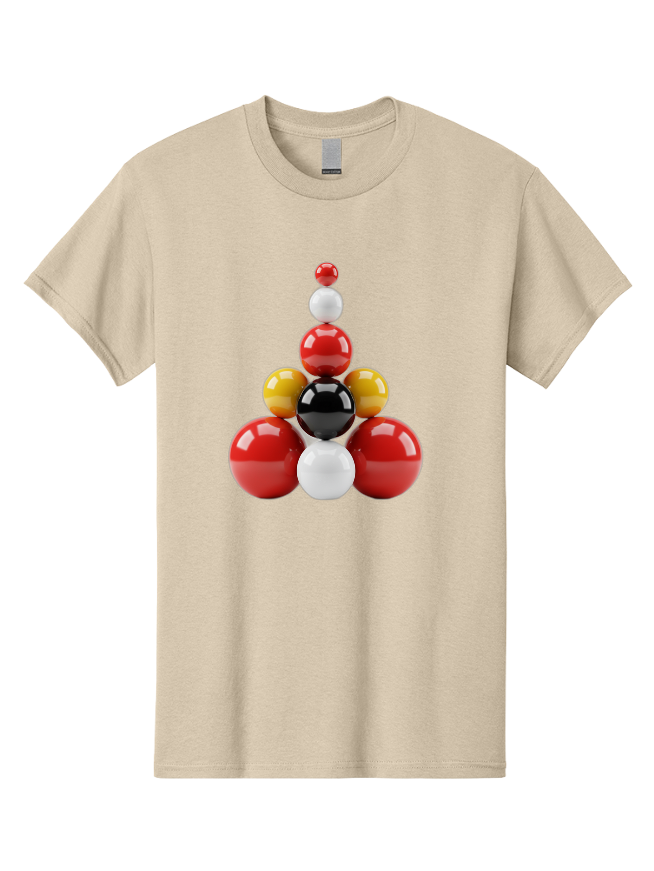 3D-Spheres-Pyramid Men'S Graphic Tee, 100% Cotton, Comfortable Casual Summer Wear, Machine Washable, Vintage Camera, Old Camera, Antique Camera, Black Camera, Classic Photography, Photography Equipment, Nostalgic Device, Film Camera, Bag113