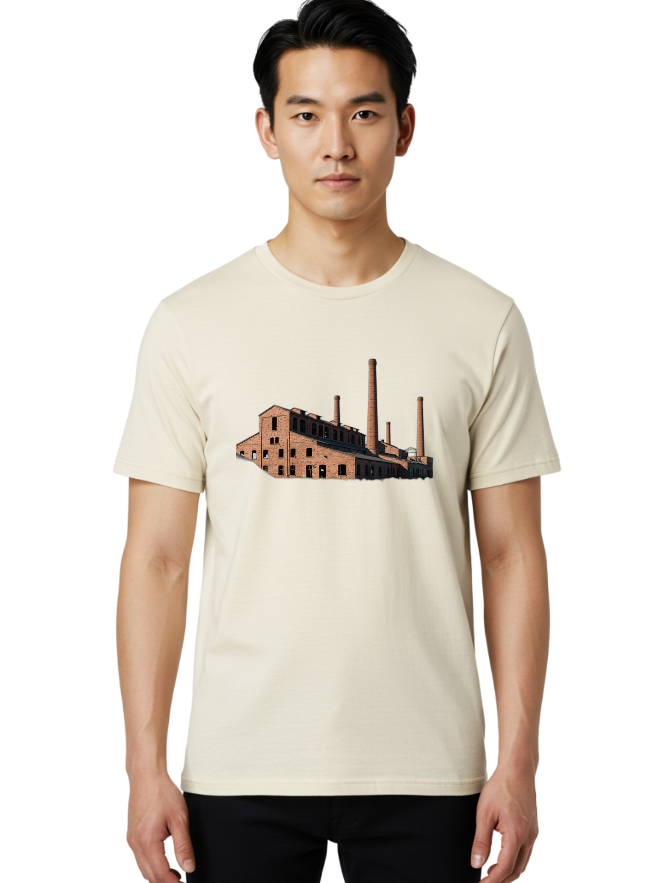 Abandoned-Factory-1 Men'S Graphic Tee, 100% Cotton, Comfortable Casual Summer Wear, Machine Washable, Vintage Camera, Old Camera, Antique Camera, Black Camera, Classic Photography, Photography Equipment, Nostalgic Device, Film Camera, Bag118