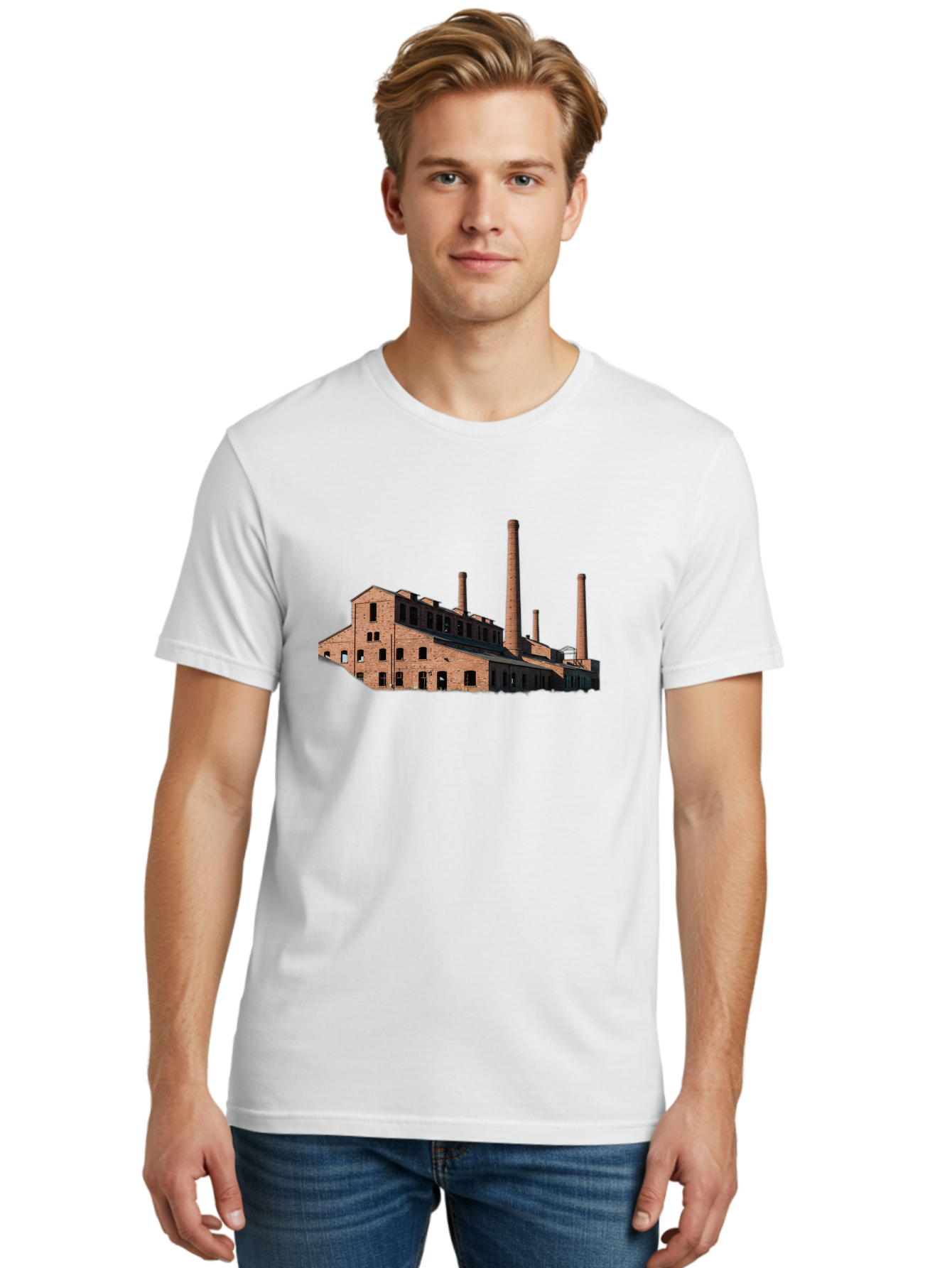 Abandoned-Factory-1 Men'S Graphic Tee, 100% Cotton, Comfortable Casual Summer Wear, Machine Washable, Vintage Camera, Old Camera, Antique Camera, Black Camera, Classic Photography, Photography Equipment, Nostalgic Device, Film Camera, Bag118