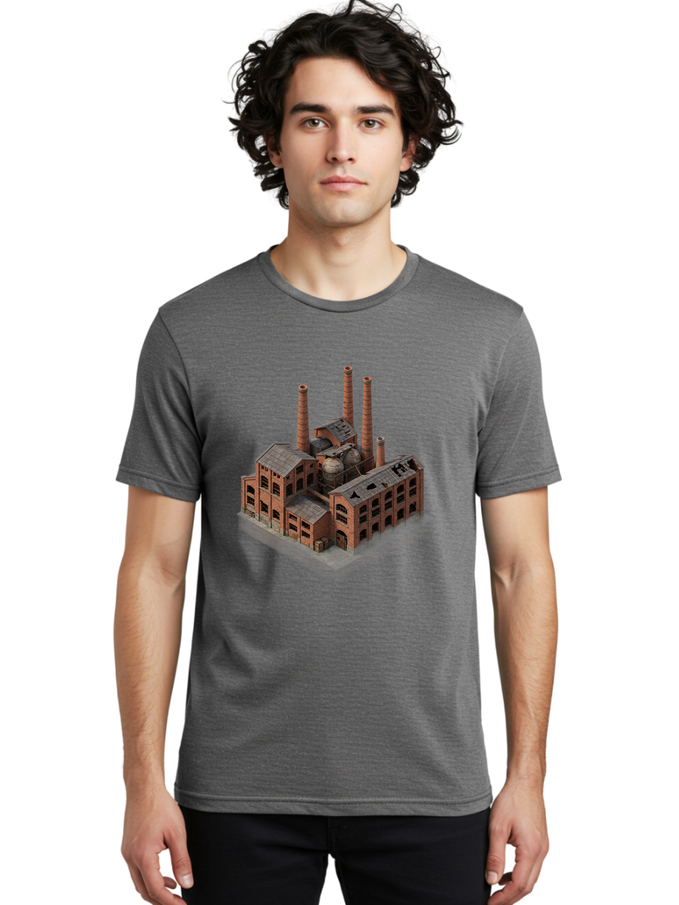 Abandoned-Factory Men'S Graphic Tee, 100% Cotton, Comfortable Casual Summer Wear, Machine Washable, Vintage Camera, Old Camera, Antique Camera, Black Camera, Classic Photography, Photography Equipment, Nostalgic Device, Film Camera, Camera Art Bag119