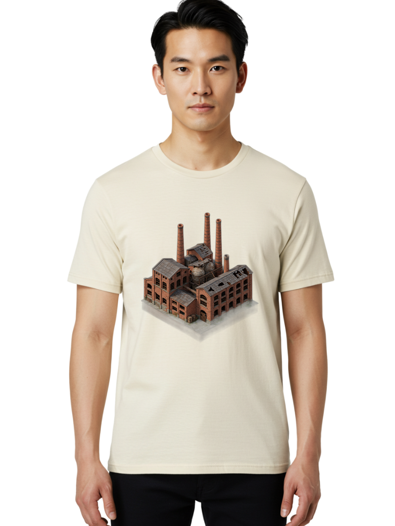 Abandoned-Factory Men'S Graphic Tee, 100% Cotton, Comfortable Casual Summer Wear, Machine Washable, Vintage Camera, Old Camera, Antique Camera, Black Camera, Classic Photography, Photography Equipment, Nostalgic Device, Film Camera, Camera Art Bag119