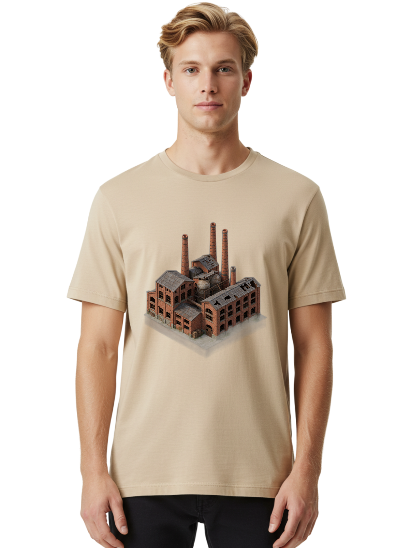 Abandoned-Factory Men'S Graphic Tee, 100% Cotton, Comfortable Casual Summer Wear, Machine Washable, Vintage Camera, Old Camera, Antique Camera, Black Camera, Classic Photography, Photography Equipment, Nostalgic Device, Film Camera, Camera Art Bag119