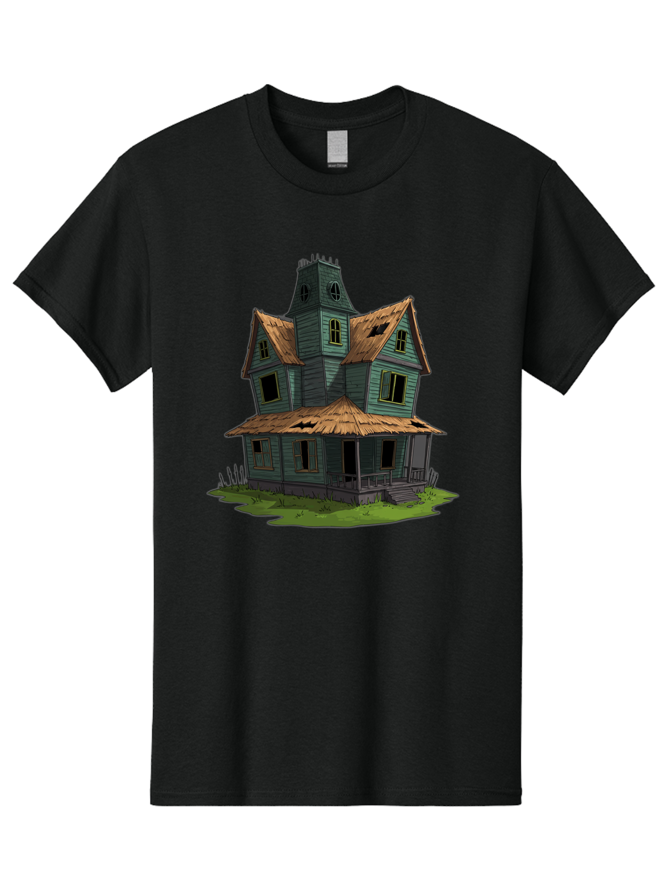Abandoned-Victorian-House Men'S Graphic Tee, 100% Cotton, Comfortable Casual Summer Wear, Machine Washable, Vintage Camera, Old Camera, Antique Camera, Black Camera, Classic Photography, Photography Equipment, Nostalgic Device, Film Camera, Bag120