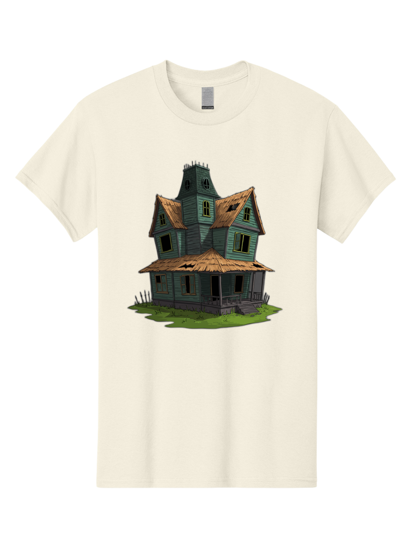 Abandoned-Victorian-House Men'S Graphic Tee, 100% Cotton, Comfortable Casual Summer Wear, Machine Washable, Vintage Camera, Old Camera, Antique Camera, Black Camera, Classic Photography, Photography Equipment, Nostalgic Device, Film Camera, Bag120