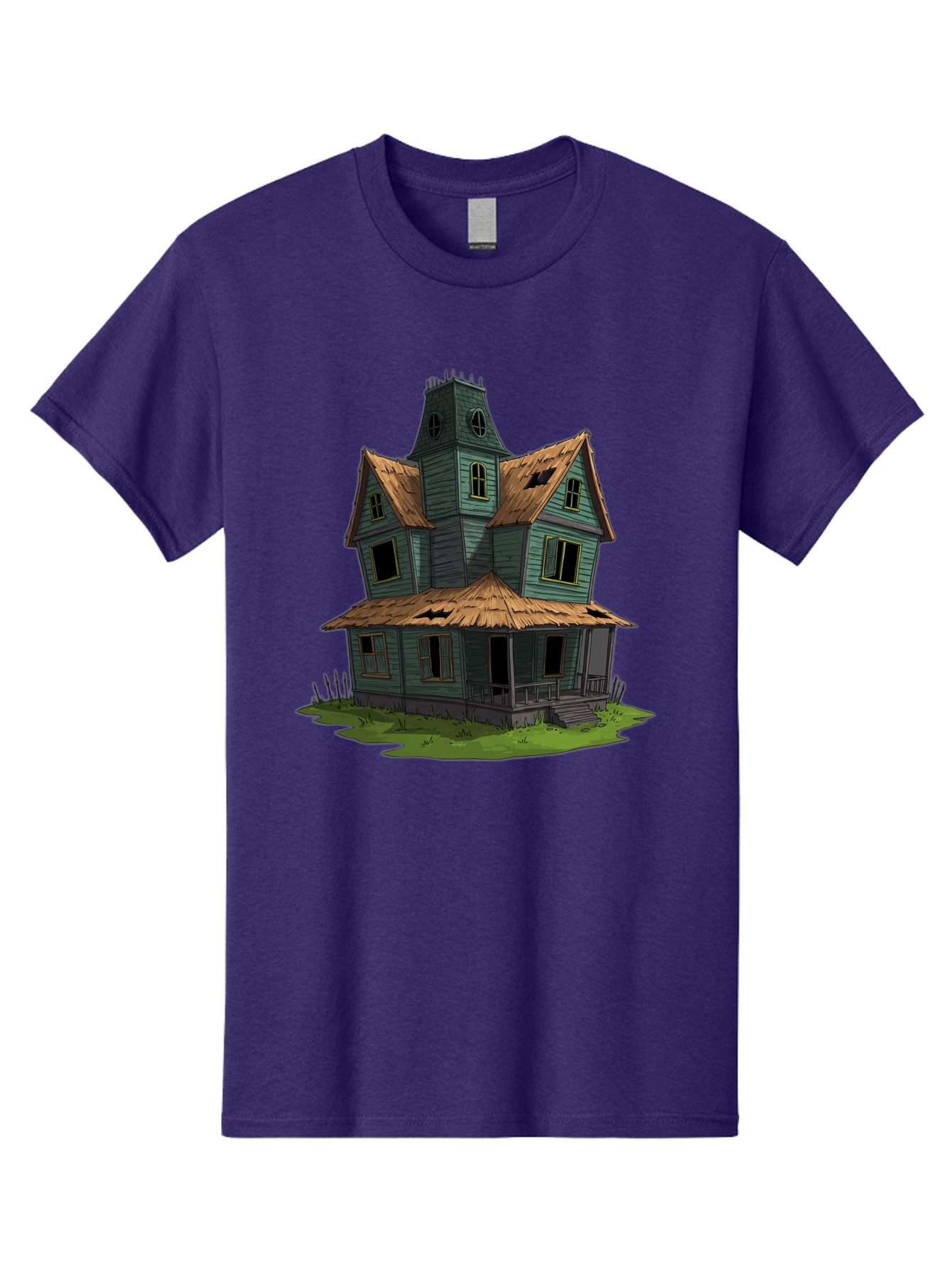 Abandoned-Victorian-House Men'S Graphic Tee, 100% Cotton, Comfortable Casual Summer Wear, Machine Washable, Vintage Camera, Old Camera, Antique Camera, Black Camera, Classic Photography, Photography Equipment, Nostalgic Device, Film Camera, Bag120