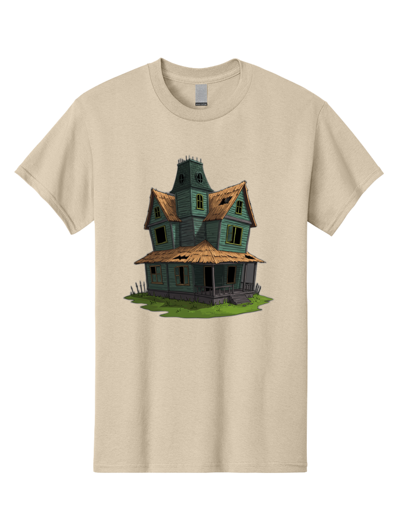 Abandoned-Victorian-House Men'S Graphic Tee, 100% Cotton, Comfortable Casual Summer Wear, Machine Washable, Vintage Camera, Old Camera, Antique Camera, Black Camera, Classic Photography, Photography Equipment, Nostalgic Device, Film Camera, Bag120