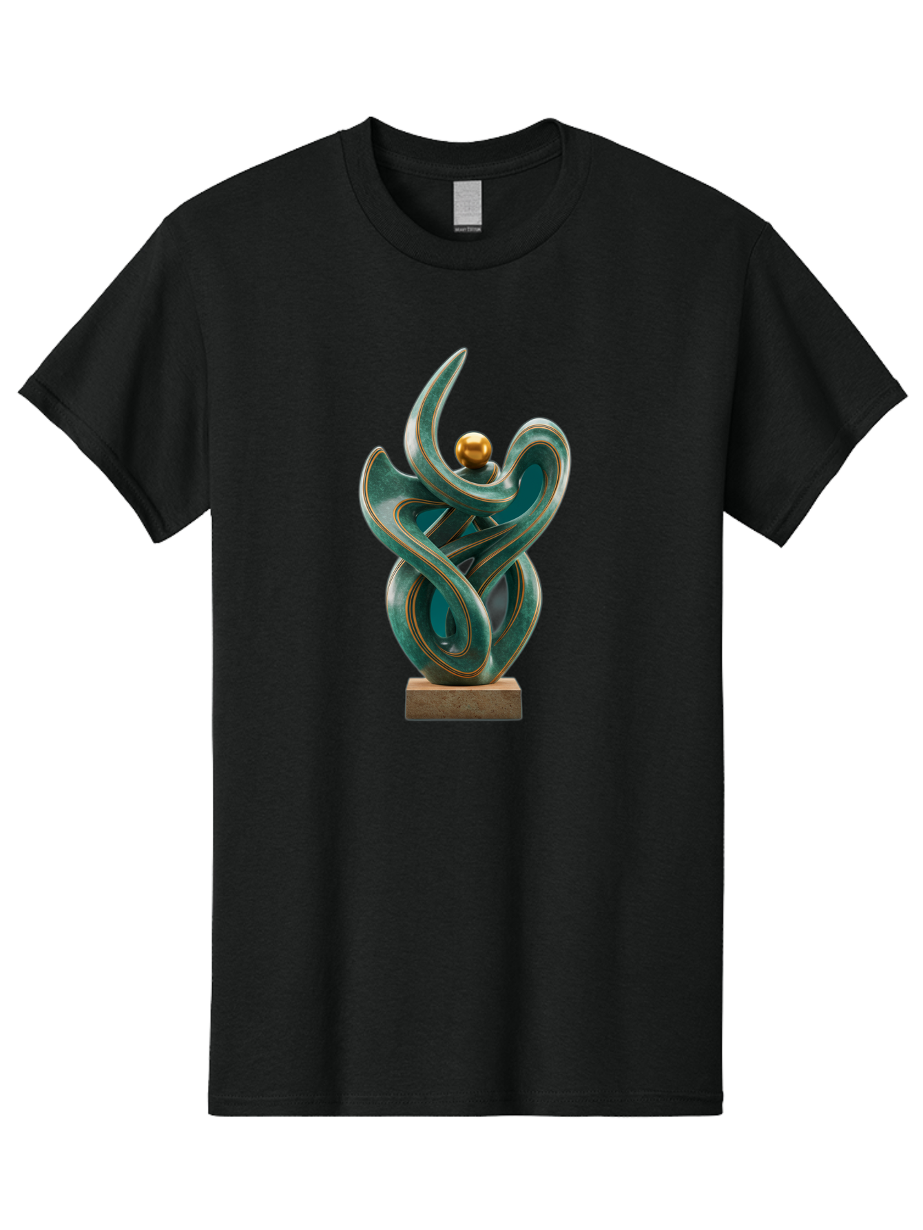 Abstract-Bronze-Sculpture Men'S Graphic Tee, 100% Cotton, Comfortable Casual Summer Wear, Machine Washable, Vintage Camera, Old Camera, Antique Camera, Black Camera, Classic Photography, Photography Equipment, Nostalgic Device, Film Camera, Bag121