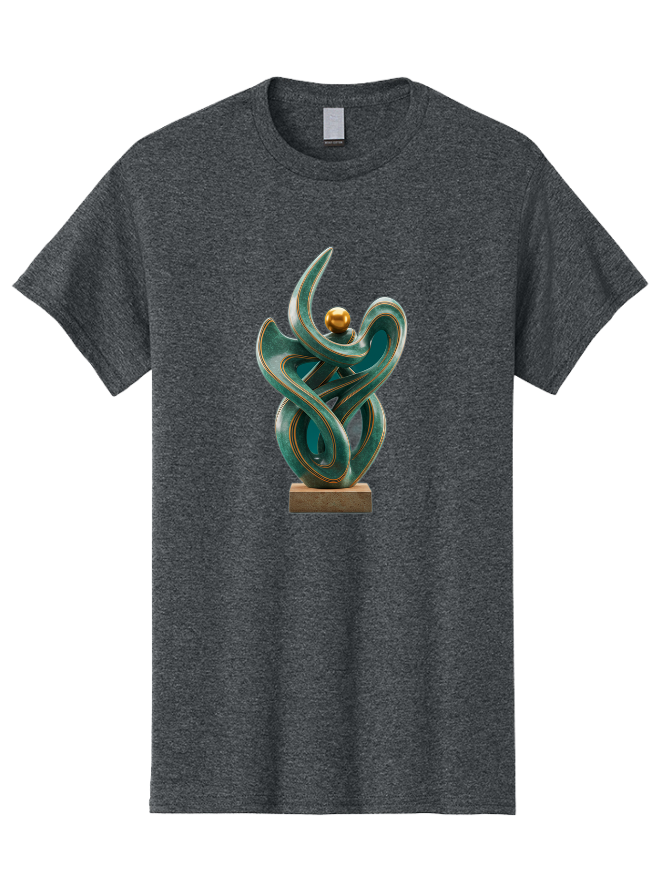 Abstract-Bronze-Sculpture Men'S Graphic Tee, 100% Cotton, Comfortable Casual Summer Wear, Machine Washable, Vintage Camera, Old Camera, Antique Camera, Black Camera, Classic Photography, Photography Equipment, Nostalgic Device, Film Camera, Bag121