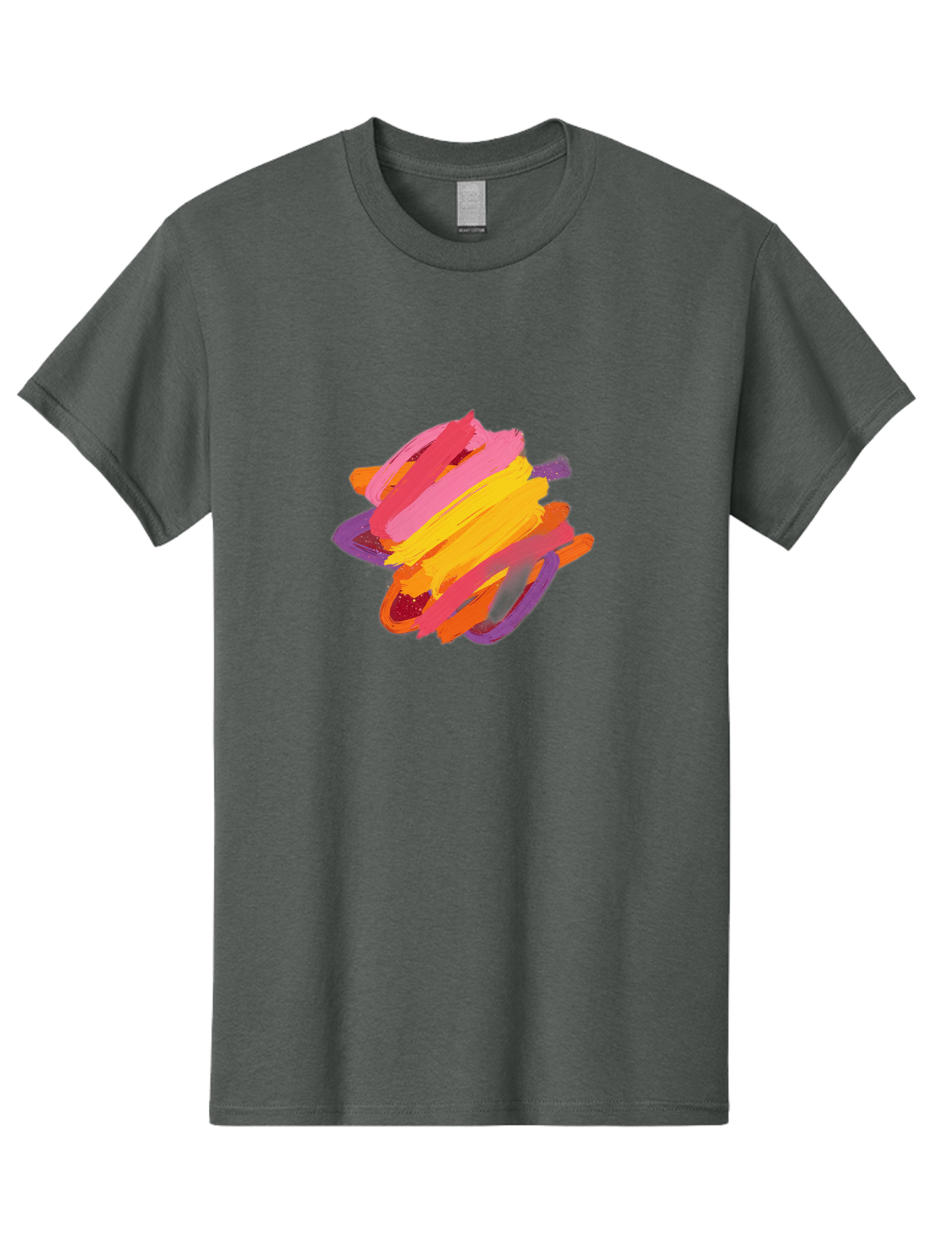 Abstract-Brush-Stroke Men'S Graphic Tee, 100% Cotton, Comfortable Casual Summer Wear, Machine Washable, Vintage Camera, Old Camera, Antique Camera, Black Camera, Classic Photography, Photography Equipment, Nostalgic Device, Film Camera, Bag122