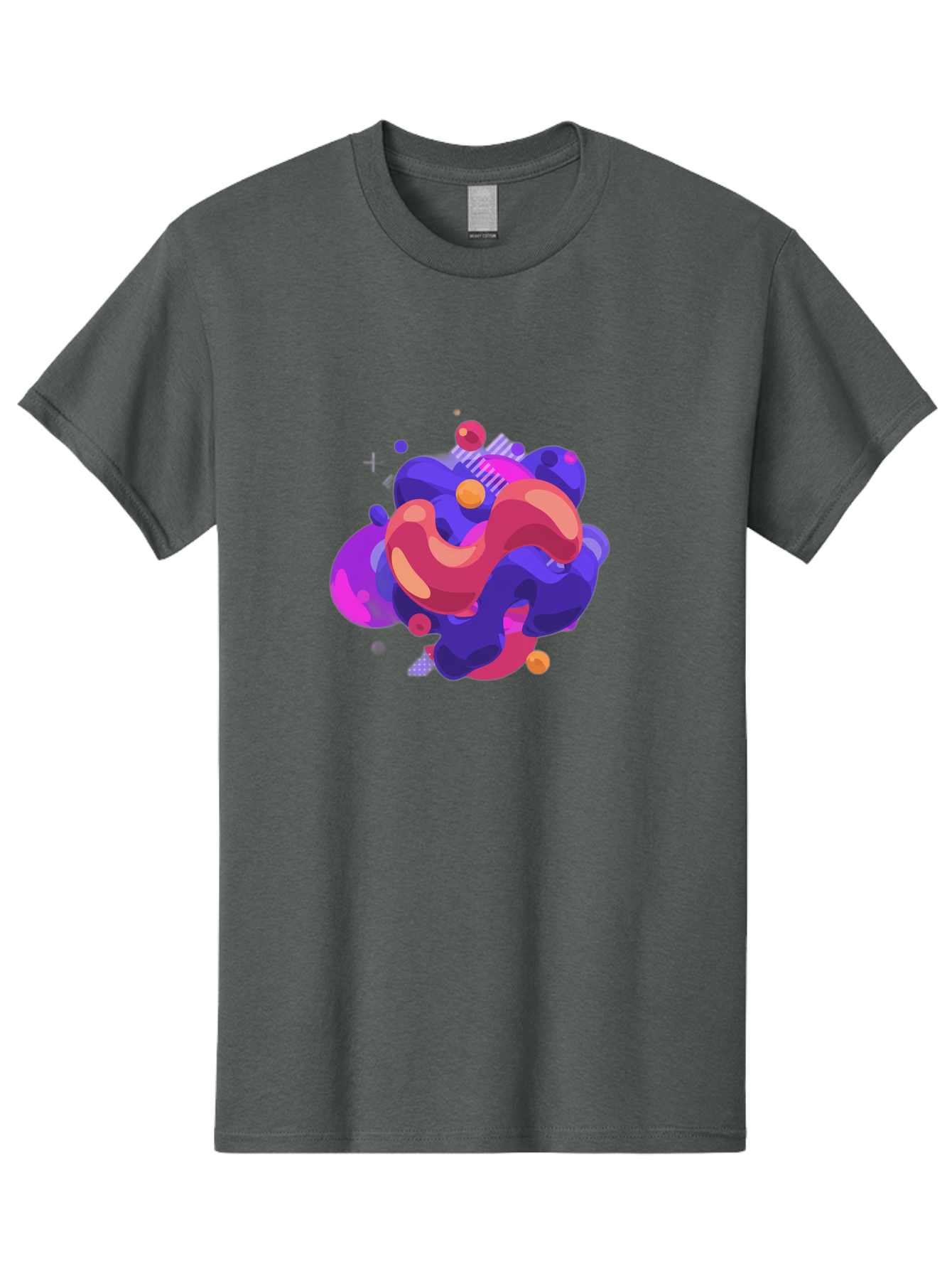 Abstract-Fluid-Shapes Men'S Graphic Tee, 100% Cotton, Comfortable Casual Summer Wear, Machine Washable, Vintage Camera, Old Camera, Antique Camera, Black Camera, Classic Photography, Photography Equipment, Nostalgic Device, Film Camera, Bag124