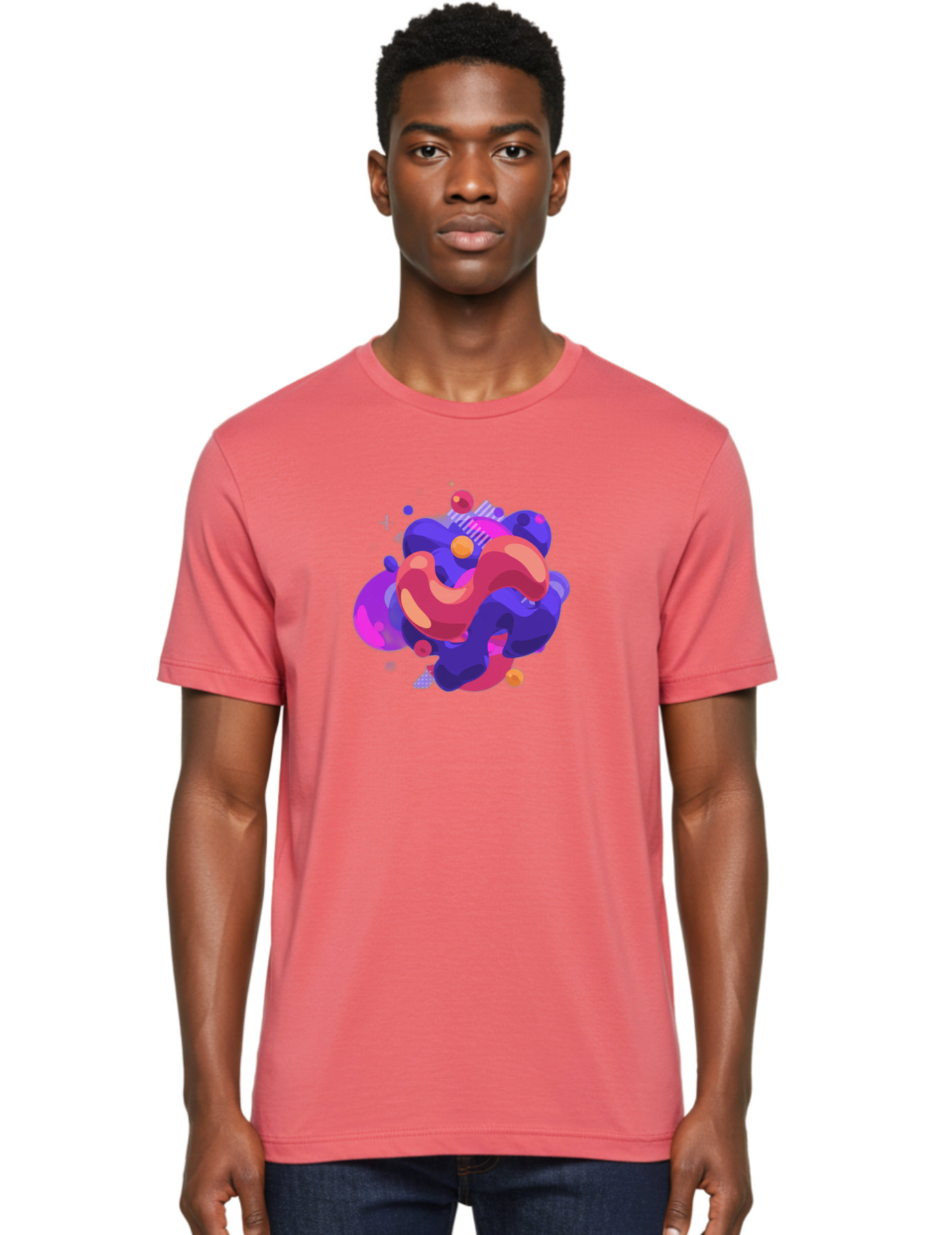 Abstract-Fluid-Shapes Men'S Graphic Tee, 100% Cotton, Comfortable Casual Summer Wear, Machine Washable, Vintage Camera, Old Camera, Antique Camera, Black Camera, Classic Photography, Photography Equipment, Nostalgic Device, Film Camera, Bag124