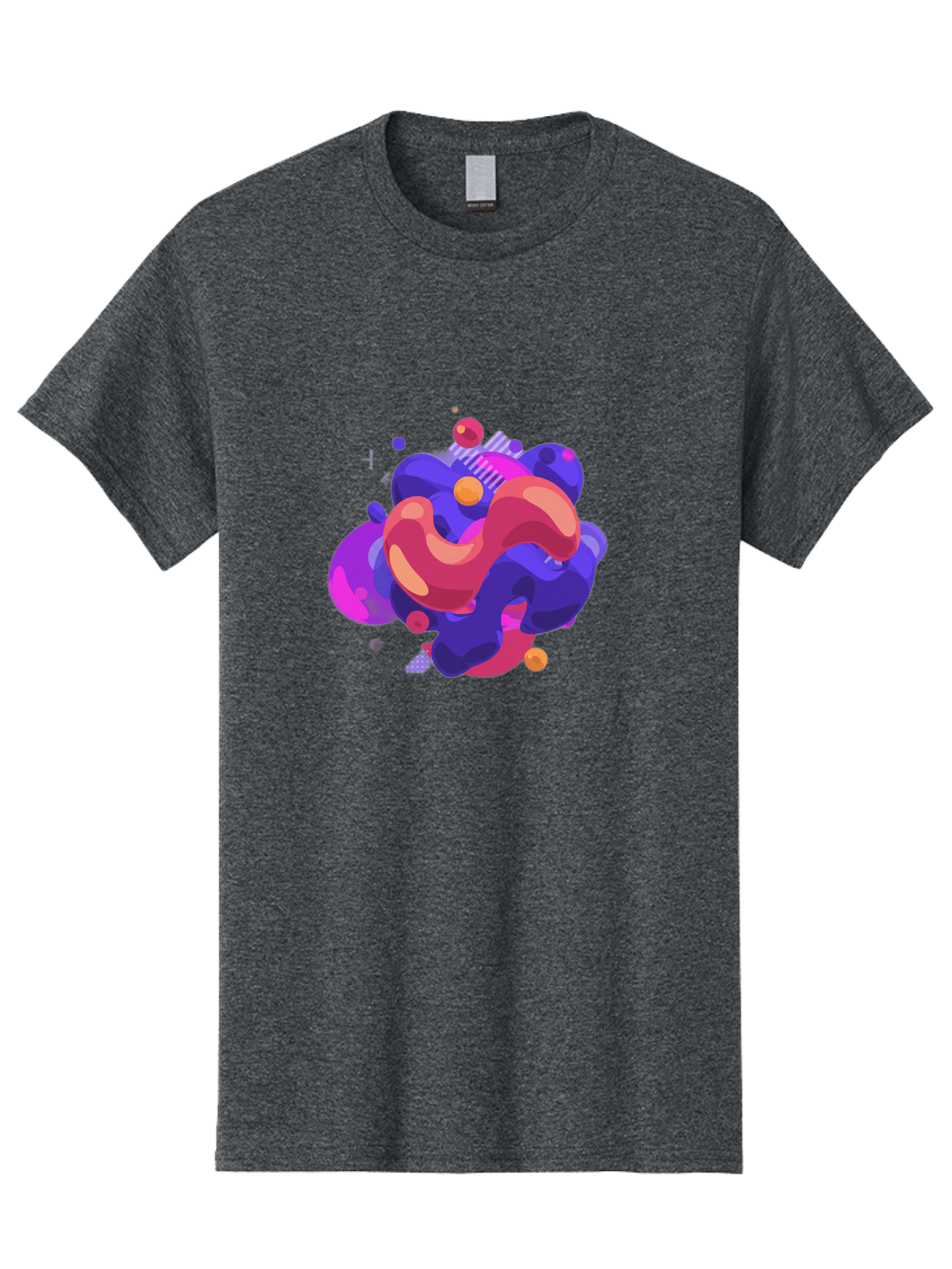 Abstract-Fluid-Shapes Men'S Graphic Tee, 100% Cotton, Comfortable Casual Summer Wear, Machine Washable, Vintage Camera, Old Camera, Antique Camera, Black Camera, Classic Photography, Photography Equipment, Nostalgic Device, Film Camera, Bag124