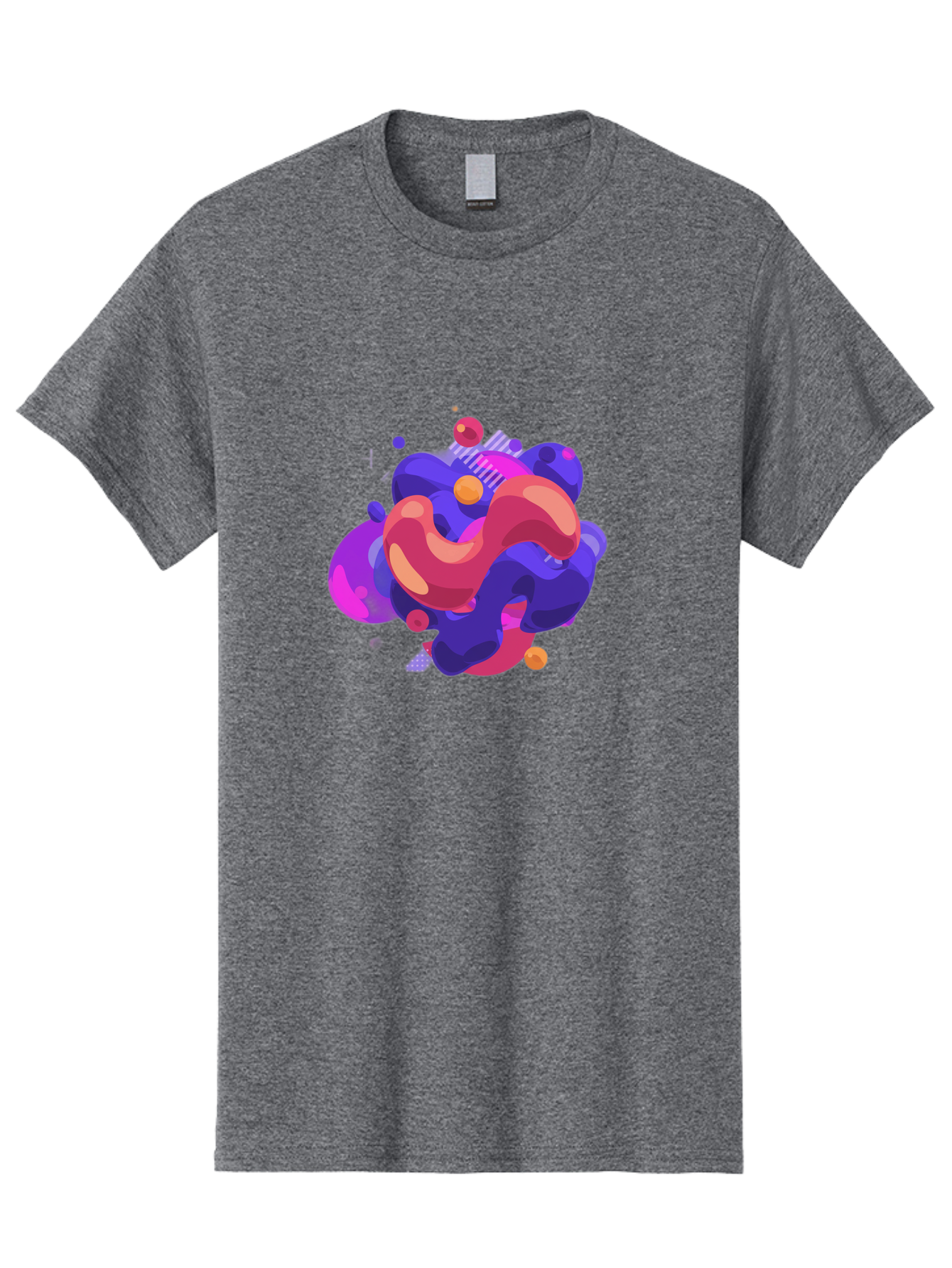Abstract-Fluid-Shapes Men'S Graphic Tee, 100% Cotton, Comfortable Casual Summer Wear, Machine Washable, Vintage Camera, Old Camera, Antique Camera, Black Camera, Classic Photography, Photography Equipment, Nostalgic Device, Film Camera, Bag124
