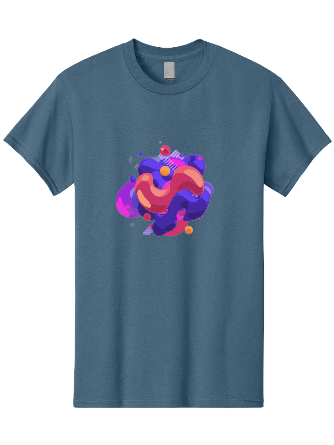 Abstract-Fluid-Shapes Men'S Graphic Tee, 100% Cotton, Comfortable Casual Summer Wear, Machine Washable, Vintage Camera, Old Camera, Antique Camera, Black Camera, Classic Photography, Photography Equipment, Nostalgic Device, Film Camera, Bag124