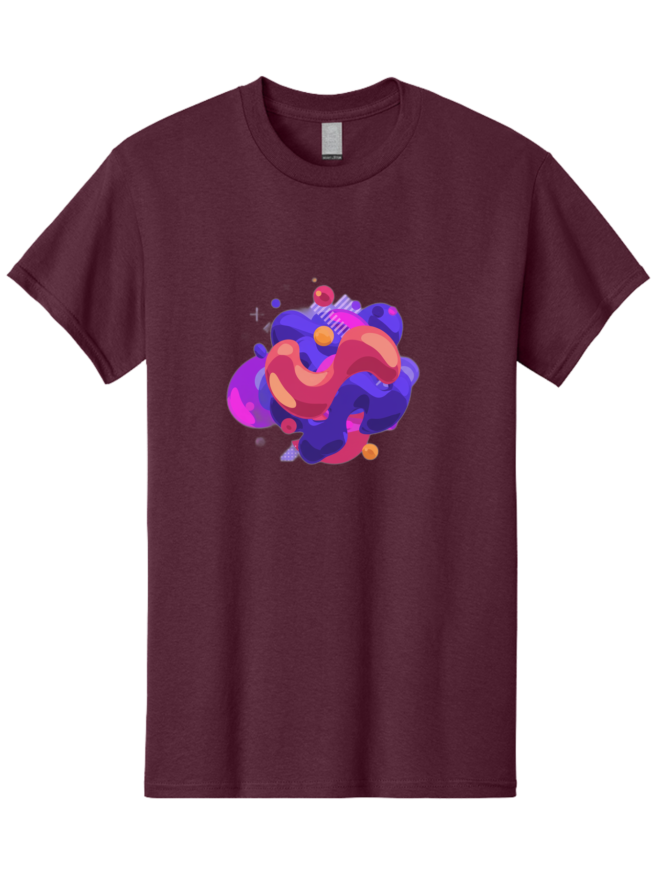 Abstract-Fluid-Shapes Men'S Graphic Tee, 100% Cotton, Comfortable Casual Summer Wear, Machine Washable, Vintage Camera, Old Camera, Antique Camera, Black Camera, Classic Photography, Photography Equipment, Nostalgic Device, Film Camera, Bag124