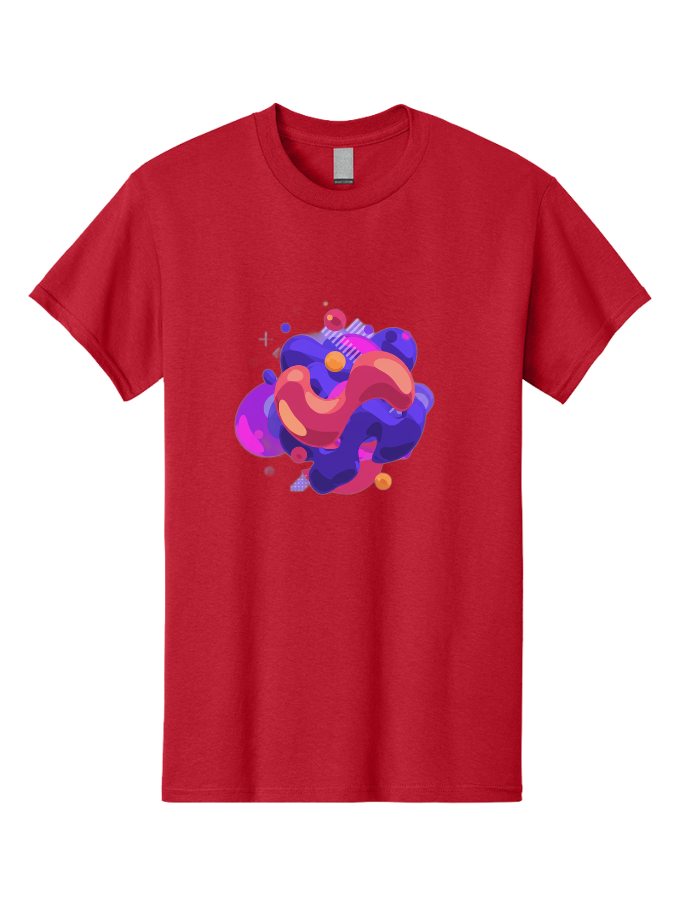 Abstract-Fluid-Shapes Men'S Graphic Tee, 100% Cotton, Comfortable Casual Summer Wear, Machine Washable, Vintage Camera, Old Camera, Antique Camera, Black Camera, Classic Photography, Photography Equipment, Nostalgic Device, Film Camera, Bag124