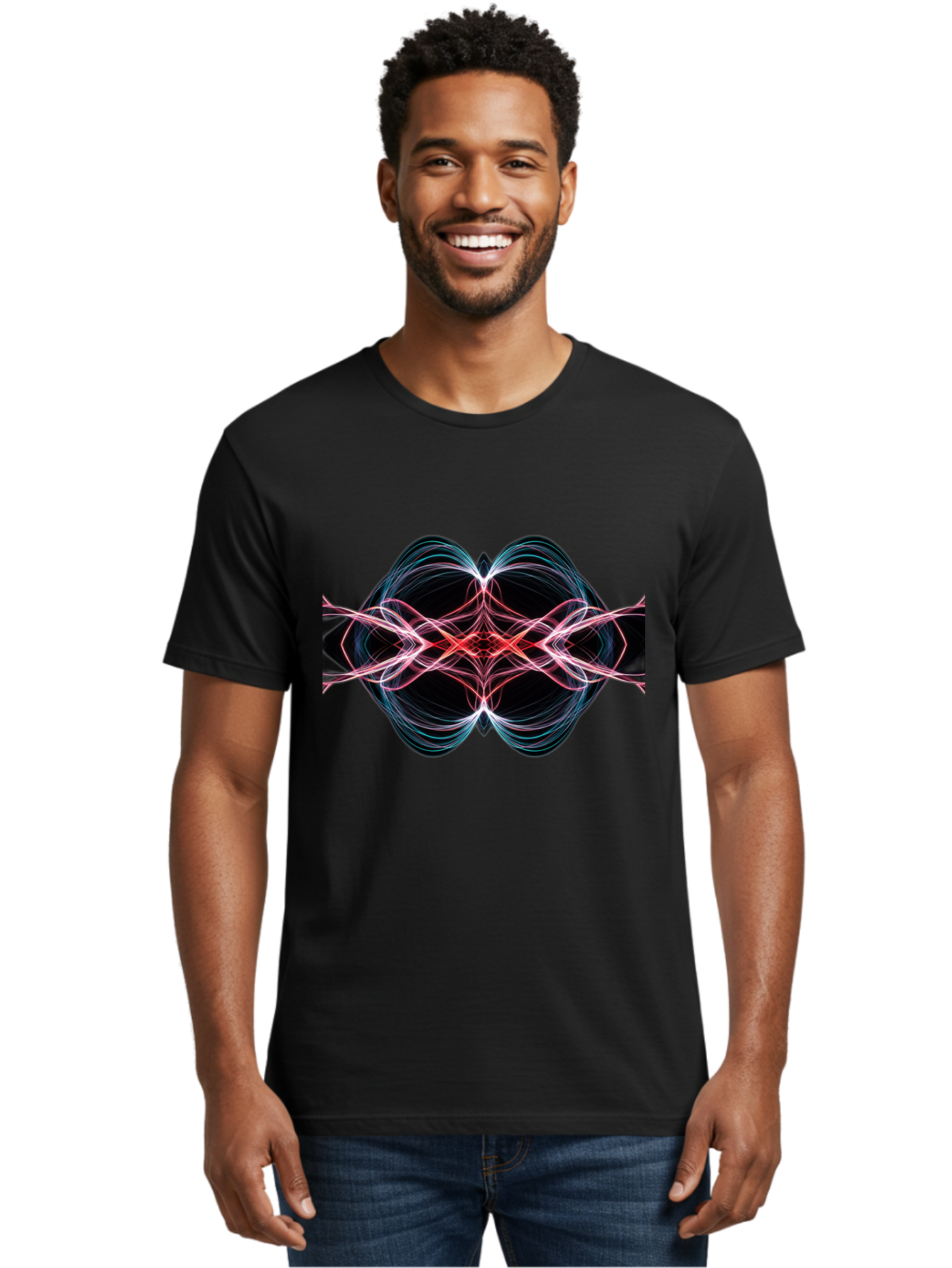 Abstract-Neon-Swirl Men'S Graphic Tee, 100% Cotton, Comfortable Casual Summer Wear, Machine Washable, Vintage Camera, Old Camera, Antique Camera, Black Camera, Classic Photography, Photography Equipment, Nostalgic Device, Film Camera, Bag125