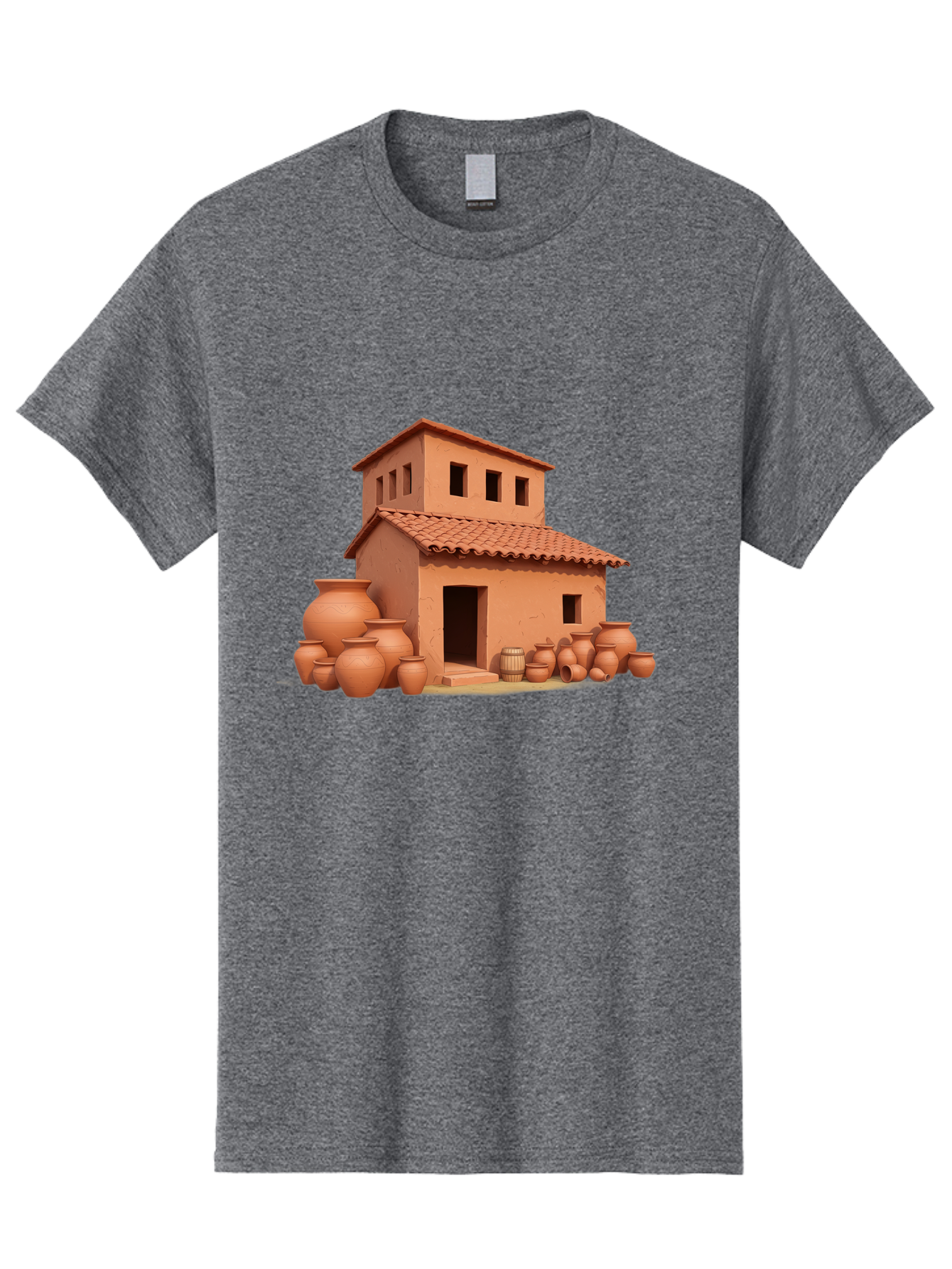 Adobe-House-1 Men'S Graphic Tee, 100% Cotton, Comfortable Casual Summer Wear, Machine Washable, Vintage Camera, Old Camera, Antique Camera, Black Camera, Classic Photography, Photography Equipment, Nostalgic Device, Film Camera, Camera Art Bag127