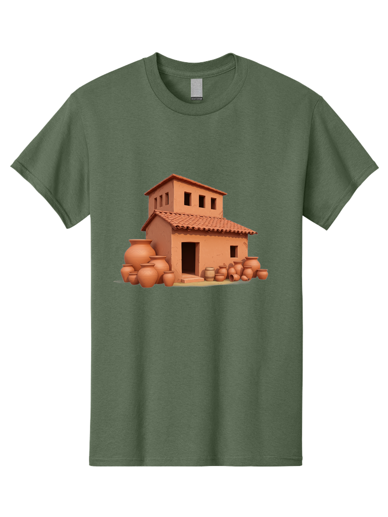 Adobe-House-1 Men'S Graphic Tee, 100% Cotton, Comfortable Casual Summer Wear, Machine Washable, Vintage Camera, Old Camera, Antique Camera, Black Camera, Classic Photography, Photography Equipment, Nostalgic Device, Film Camera, Camera Art Bag127