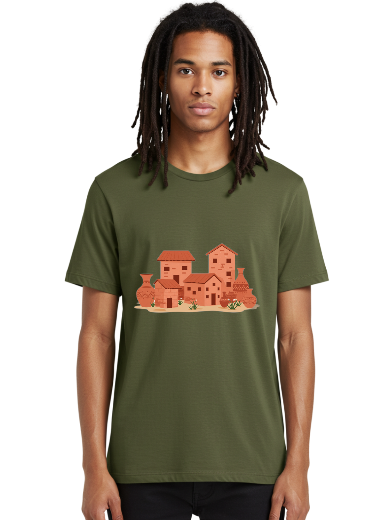Adobe-Village Men'S Graphic Tee, 100% Cotton, Comfortable Casual Summer Wear, Machine Washable, Vintage Camera, Old Camera, Antique Camera, Black Camera, Classic Photography, Photography Equipment, Nostalgic Device, Film Camera, Camera Art Bag129