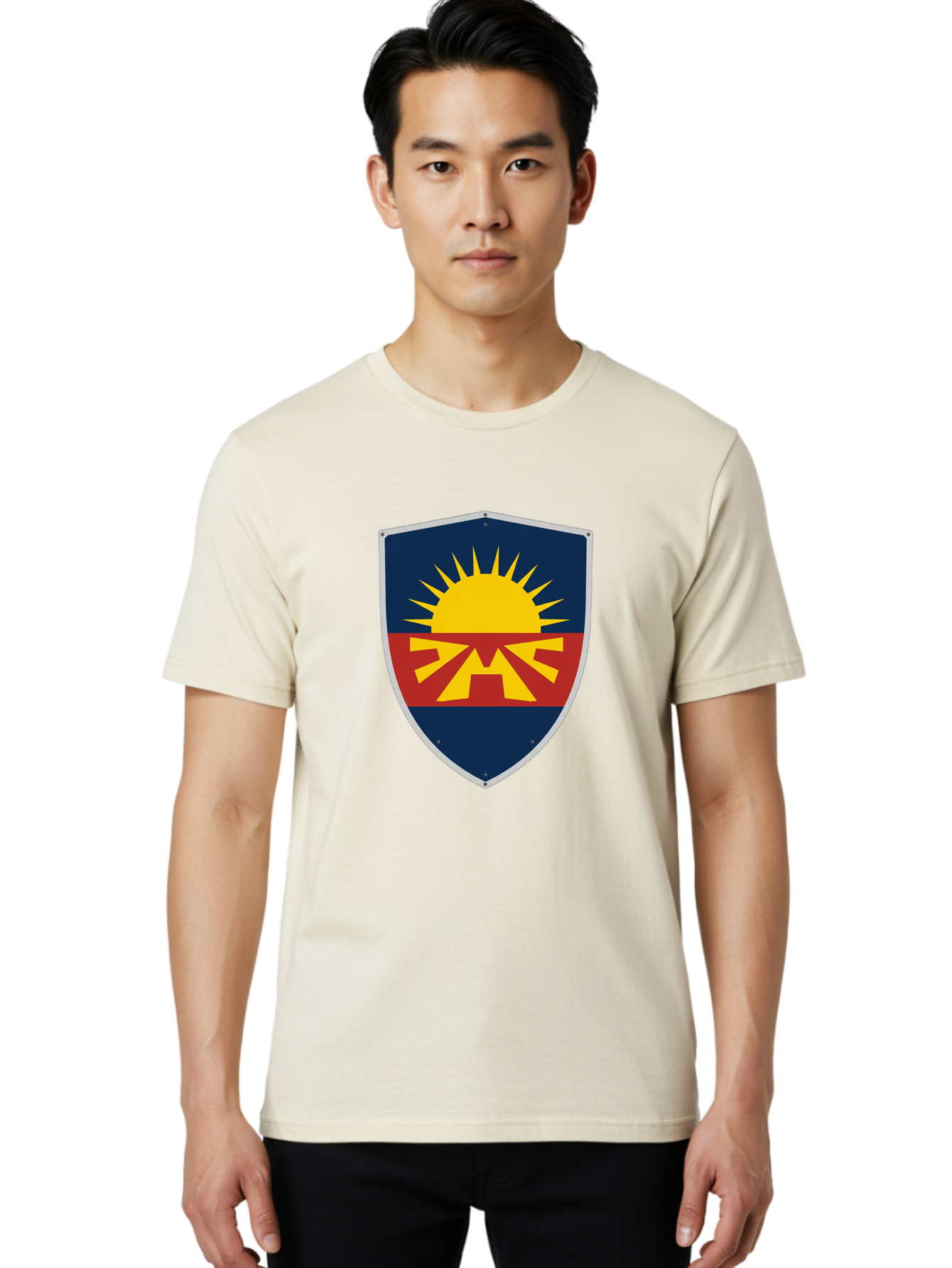 Ahsoka-Shield Men'S Graphic Tee, 100% Cotton, Comfortable Casual Summer Wear, Machine Washable, Vintage Camera, Old Camera, Antique Camera, Black Camera, Classic Photography, Photography Equipment, Nostalgic Device, Film Camera, Camera Art Bag131