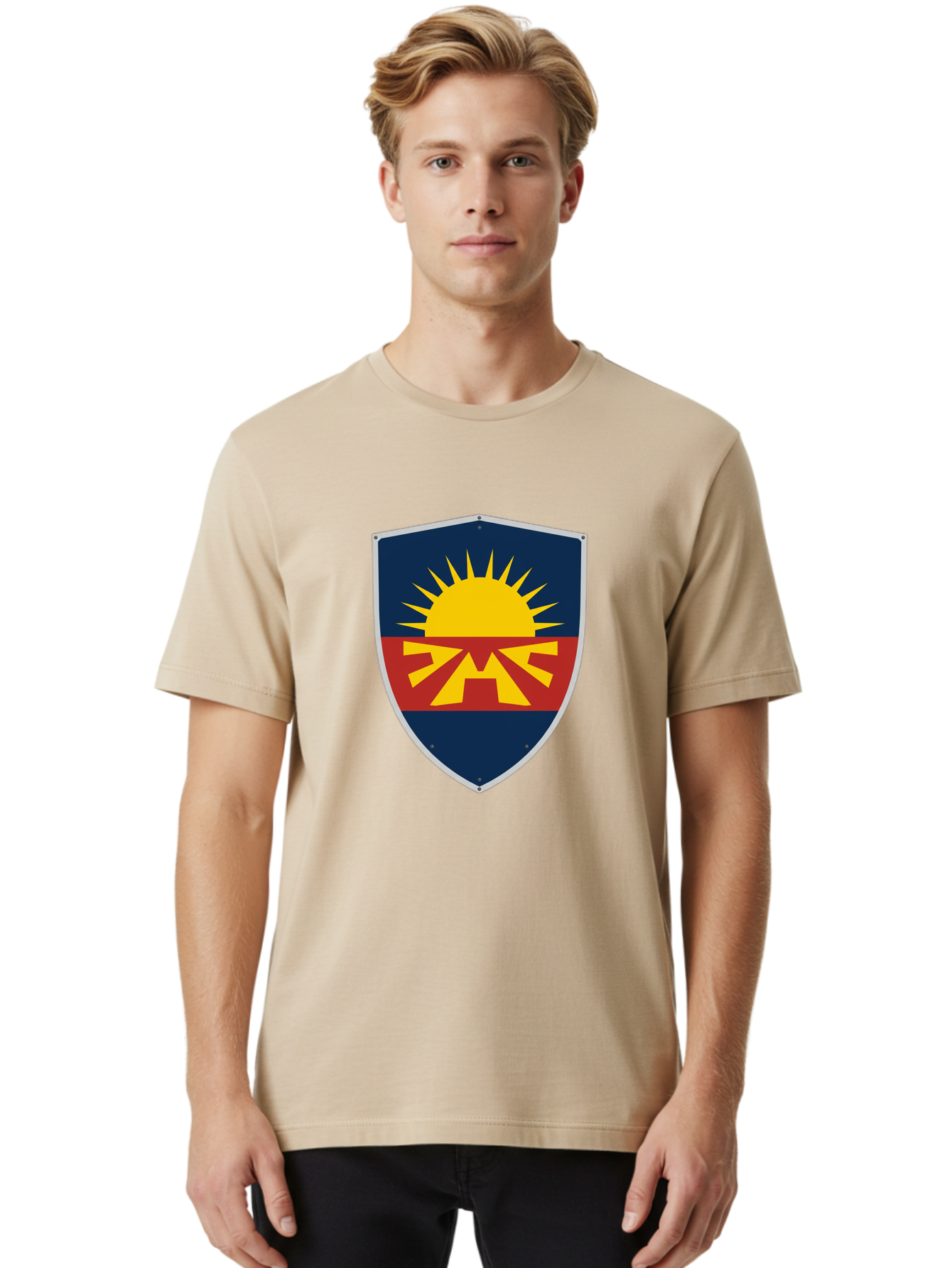 Ahsoka-Shield Men'S Graphic Tee, 100% Cotton, Comfortable Casual Summer Wear, Machine Washable, Vintage Camera, Old Camera, Antique Camera, Black Camera, Classic Photography, Photography Equipment, Nostalgic Device, Film Camera, Camera Art Bag131