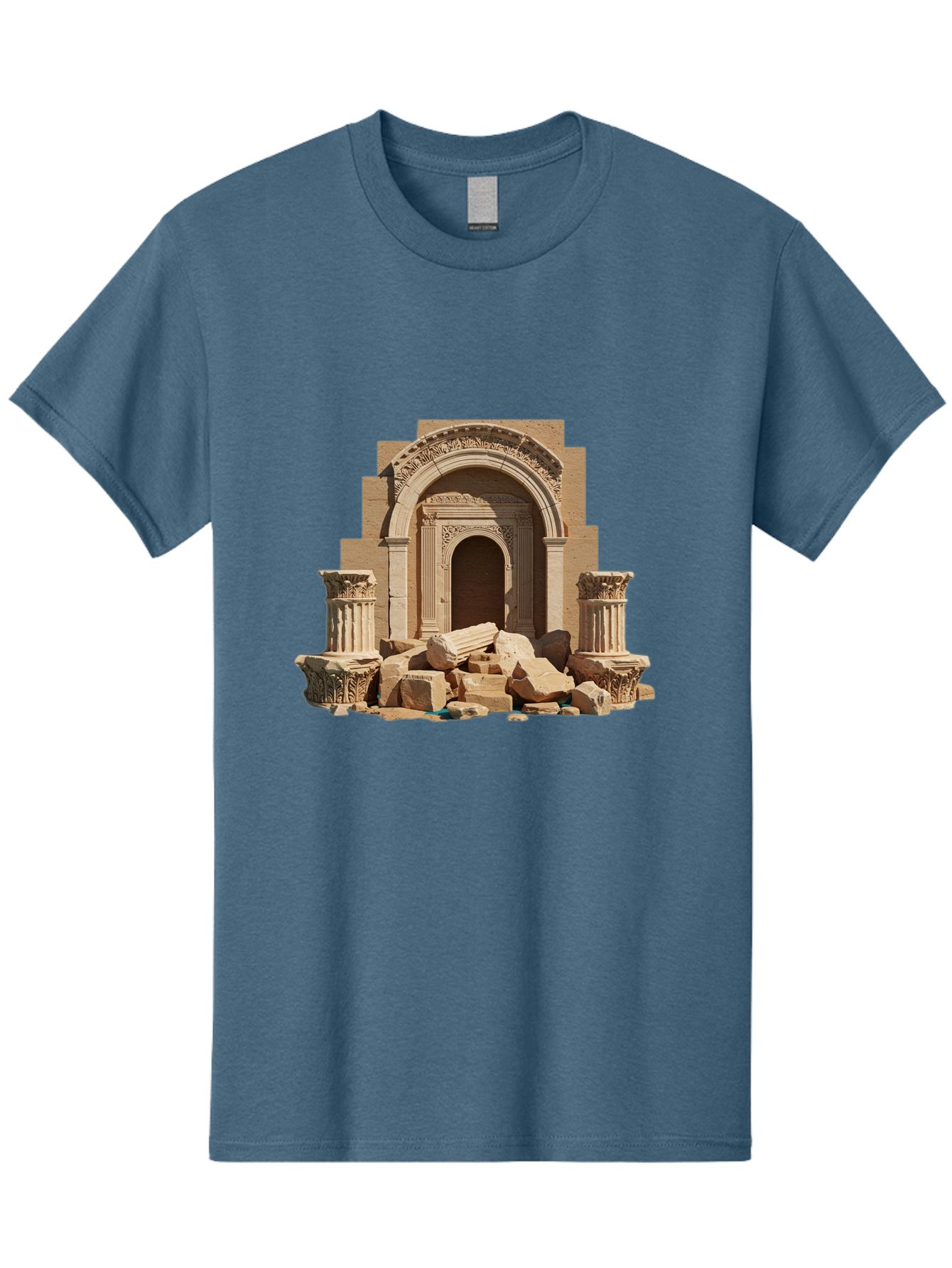 Ancient-Archway-Ruins Men'S Graphic Tee, 100% Cotton, Comfortable Casual Summer Wear, Machine Washable, Vintage Camera, Old Camera, Antique Camera, Black Camera, Classic Photography, Photography Equipment, Nostalgic Device, Film Camera, Bag133