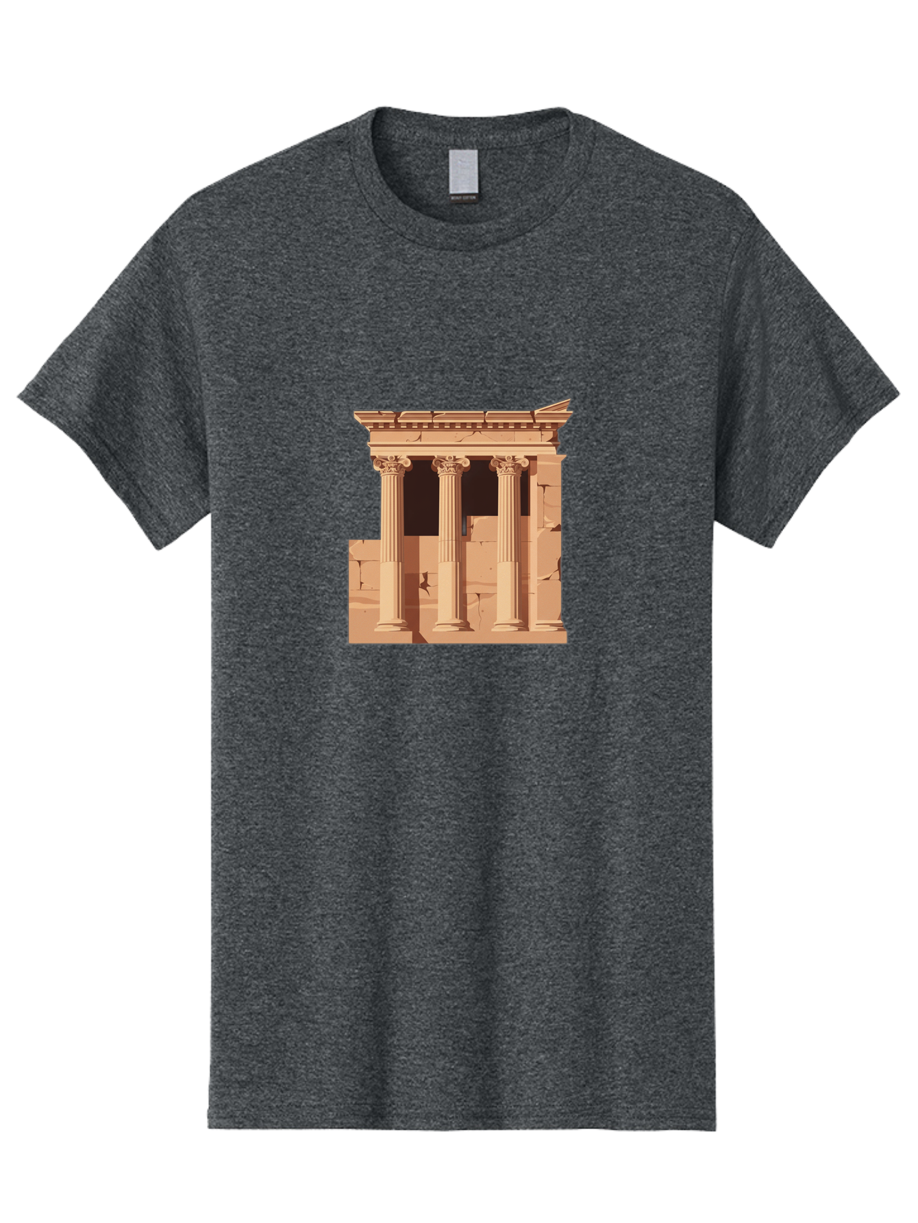 Ancient-Temple Men'S Graphic Tee, 100% Cotton, Comfortable Casual Summer Wear, Machine Washable, Vintage Camera, Old Camera, Antique Camera, Black Camera, Classic Photography, Photography Equipment, Nostalgic Device, Film Camera, Camera Art Bag135