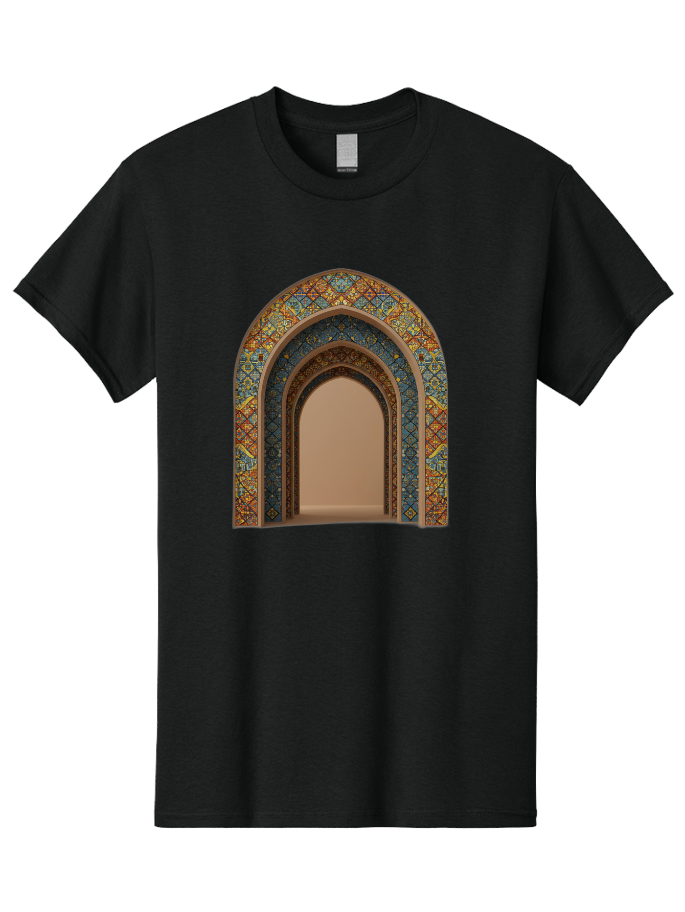 Arched-Doorway Men'S Graphic Tee, 100% Cotton, Comfortable Casual Summer Wear, Machine Washable, Vintage Camera, Old Camera, Antique Camera, Black Camera, Classic Photography, Photography Equipment, Nostalgic Device, Film Camera, Camera Art Bag141
