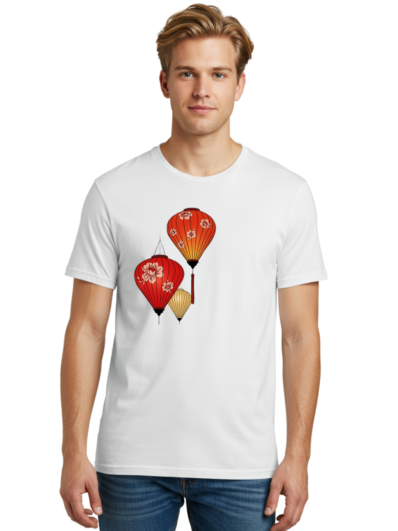 Asian-Lanterns Men'S Graphic Tee, 100% Cotton, Comfortable Casual Summer Wear, Machine Washable, Vintage Camera, Old Camera, Antique Camera, Black Camera, Classic Photography, Photography Equipment, Nostalgic Device, Film Camera, Camera Art Bag149