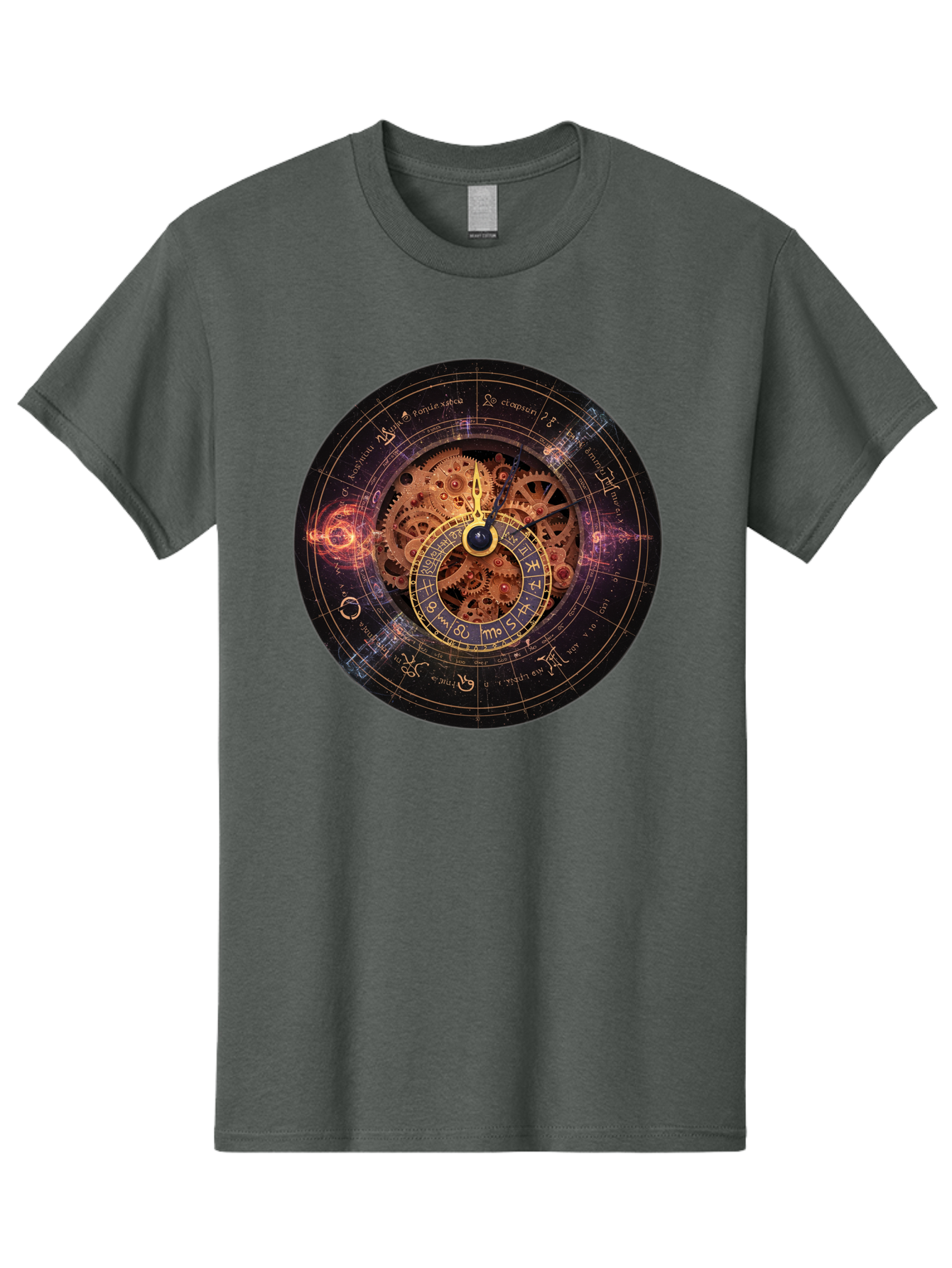 Astrological-Clock Men'S Graphic Tee, 100% Cotton, Comfortable Casual Summer Wear, Machine Washable, Vintage Camera, Old Camera, Antique Camera, Black Camera, Classic Photography, Photography Equipment, Nostalgic Device, Film Camera, Bag151