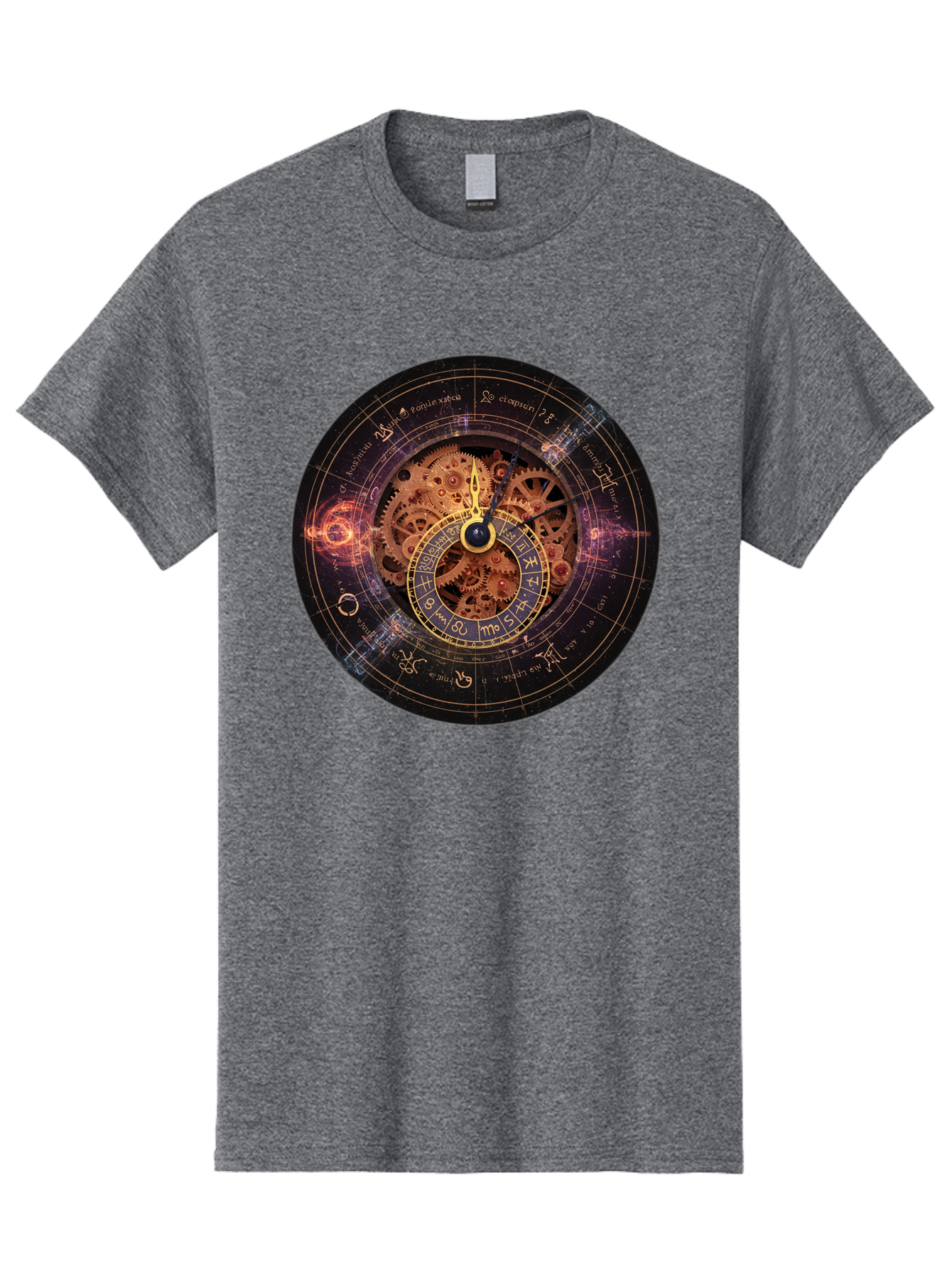 Astrological-Clock Men'S Graphic Tee, 100% Cotton, Comfortable Casual Summer Wear, Machine Washable, Vintage Camera, Old Camera, Antique Camera, Black Camera, Classic Photography, Photography Equipment, Nostalgic Device, Film Camera, Bag151