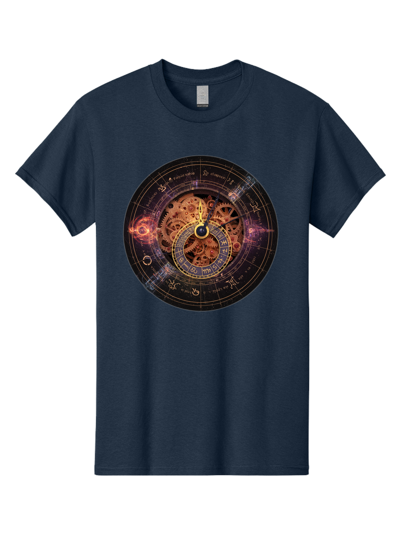 Astrological-Clock Men'S Graphic Tee, 100% Cotton, Comfortable Casual Summer Wear, Machine Washable, Vintage Camera, Old Camera, Antique Camera, Black Camera, Classic Photography, Photography Equipment, Nostalgic Device, Film Camera, Bag151